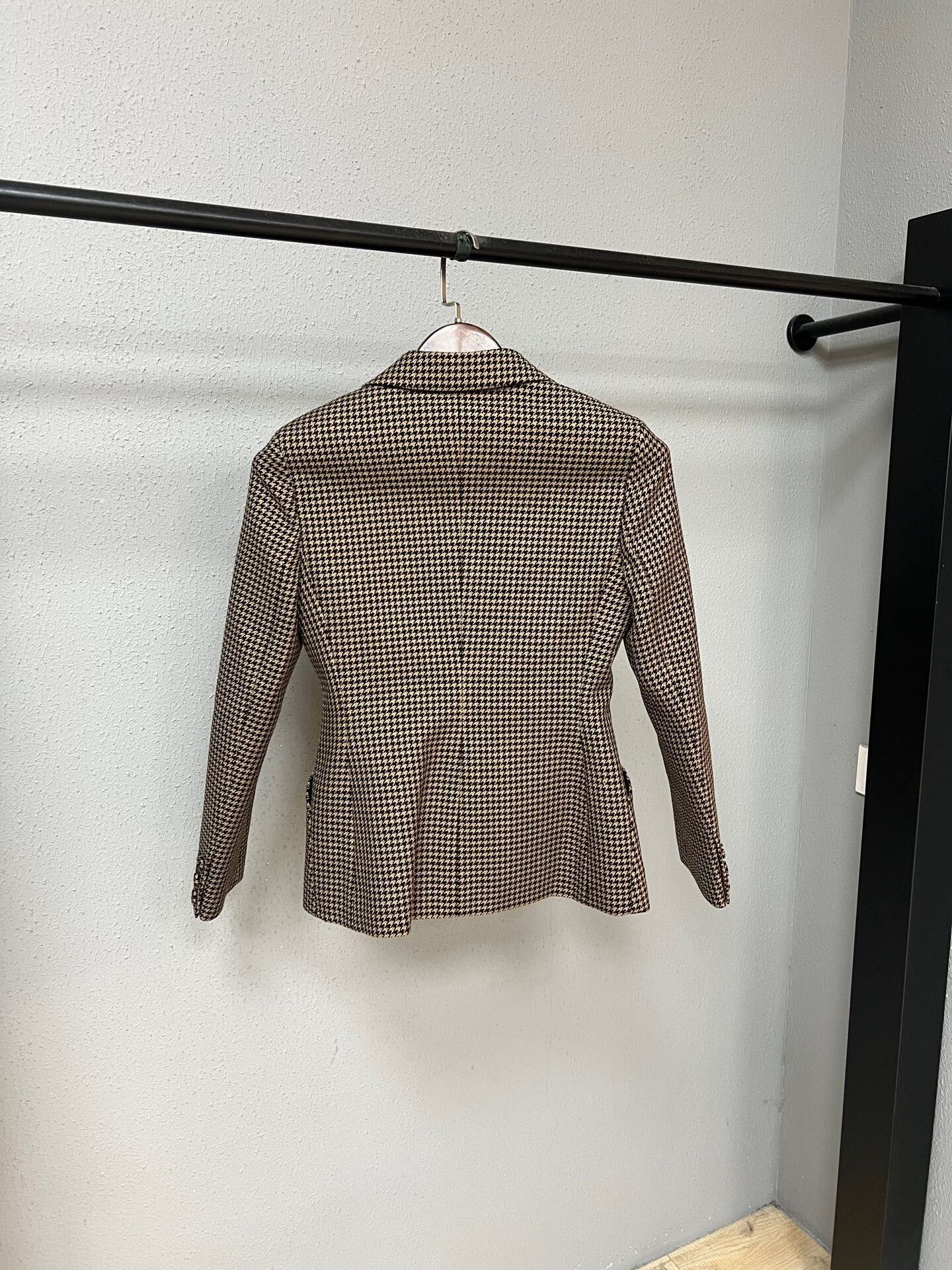 Dior Dior Houndstooth Double-Breasted Blazer Size S / US 4 / IT 40 - 2 Thumbnail