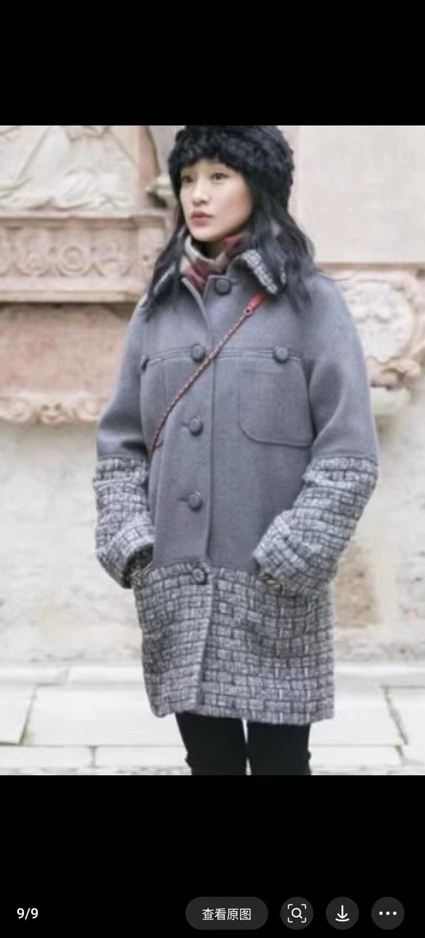 Chanel Chanel Gray Tweed Coat Size S / US 4 / IT 40 - 6 Thumbnail