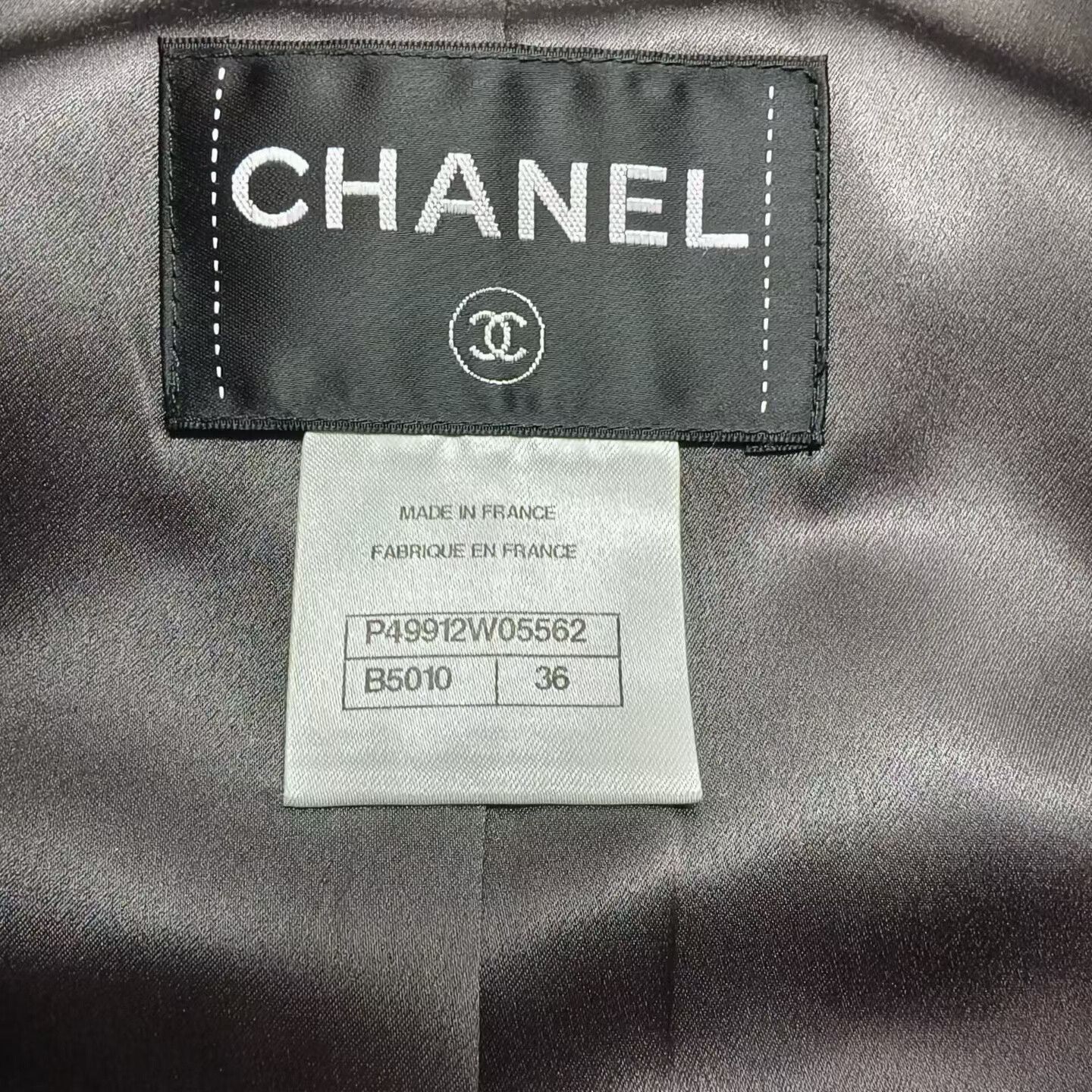 Chanel Chanel Gray Tweed Coat Size S / US 4 / IT 40 - 3 Thumbnail