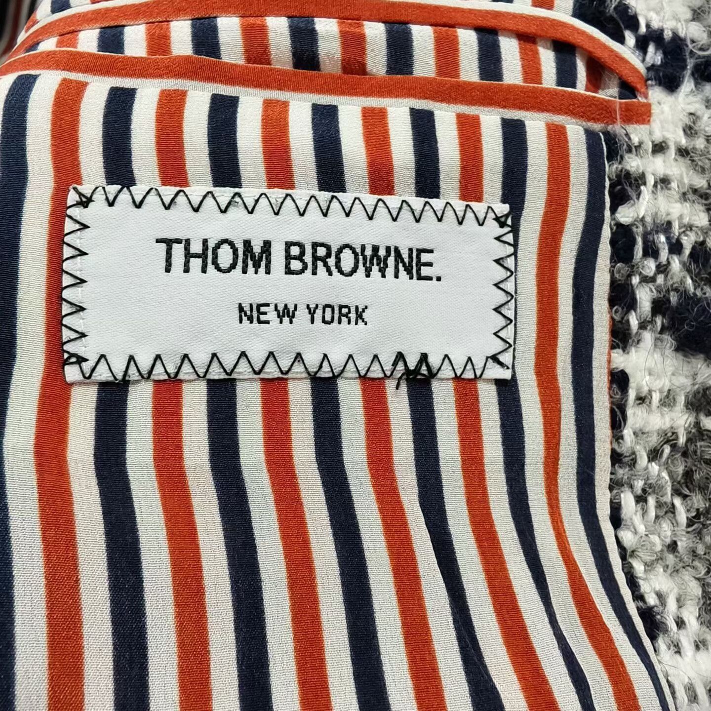 Thom Browne thom browne checked woven coat Size US M / EU 48-50 / 2 - 4 Thumbnail
