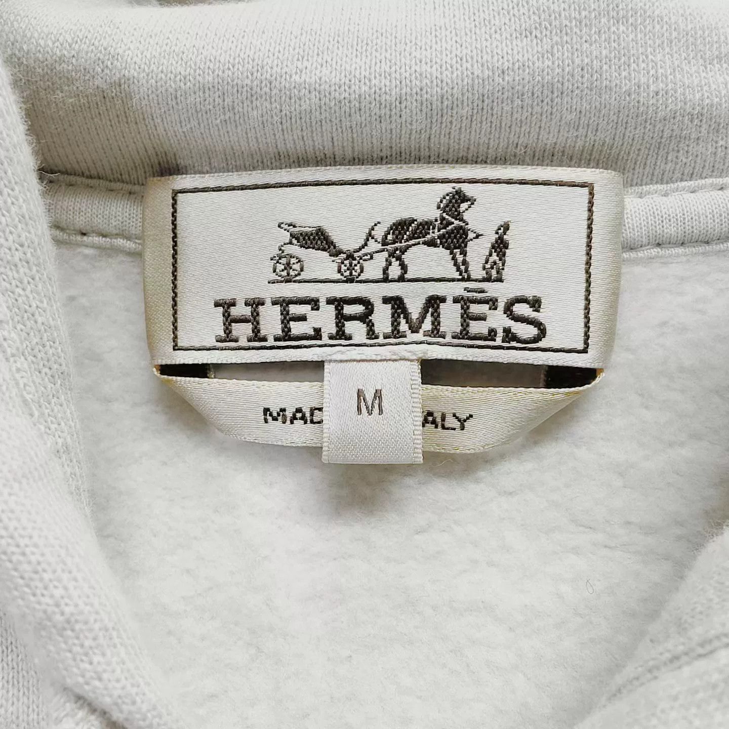 Hermes Hermes Gray Casual Zip Jacket Size US M / EU 48-50 / 2 - 3 Thumbnail