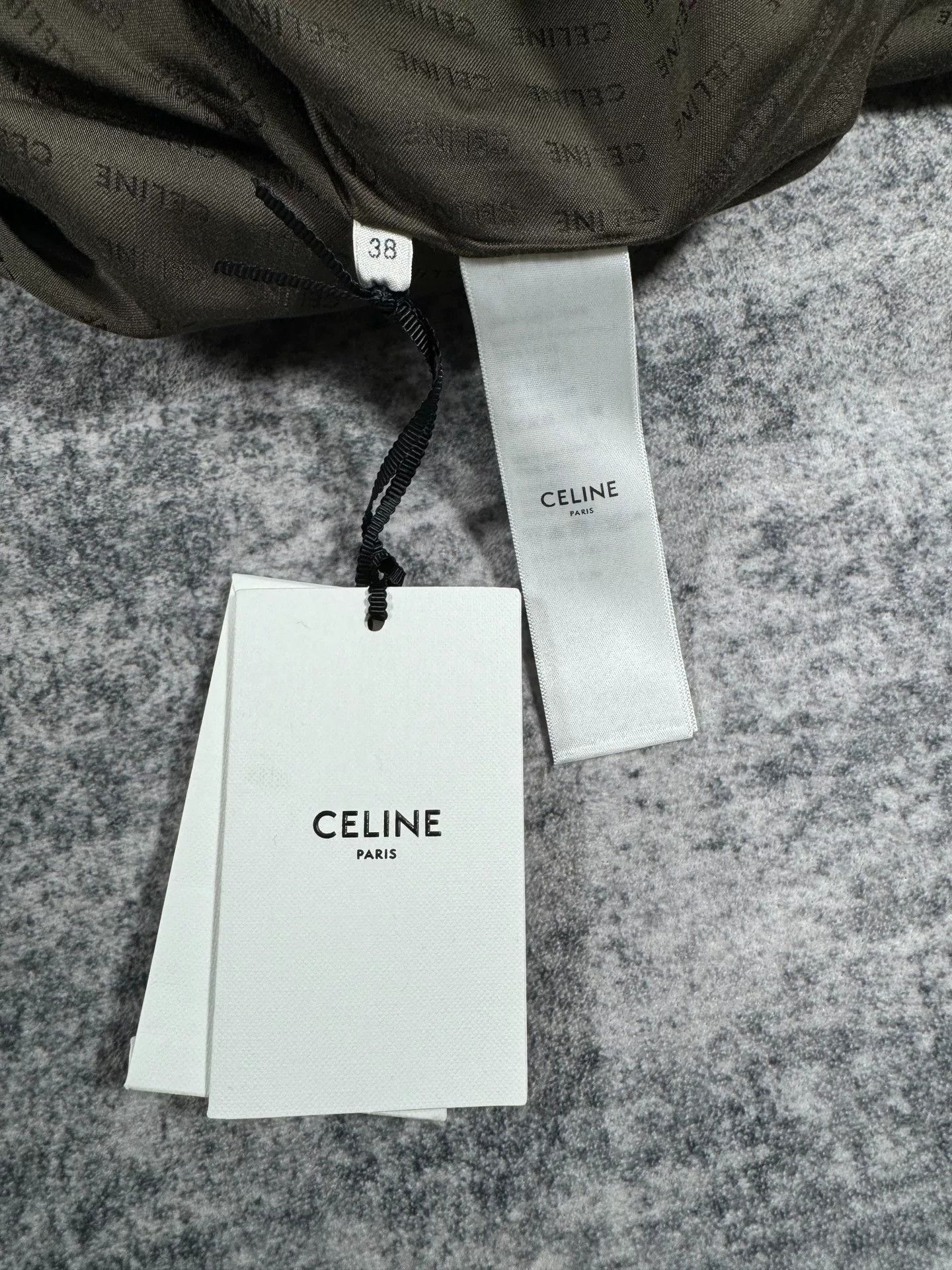 Celine Celine Army Green Coat with Gold Buttons Size M / US 6-8 / IT 42-44 - 5 Thumbnail