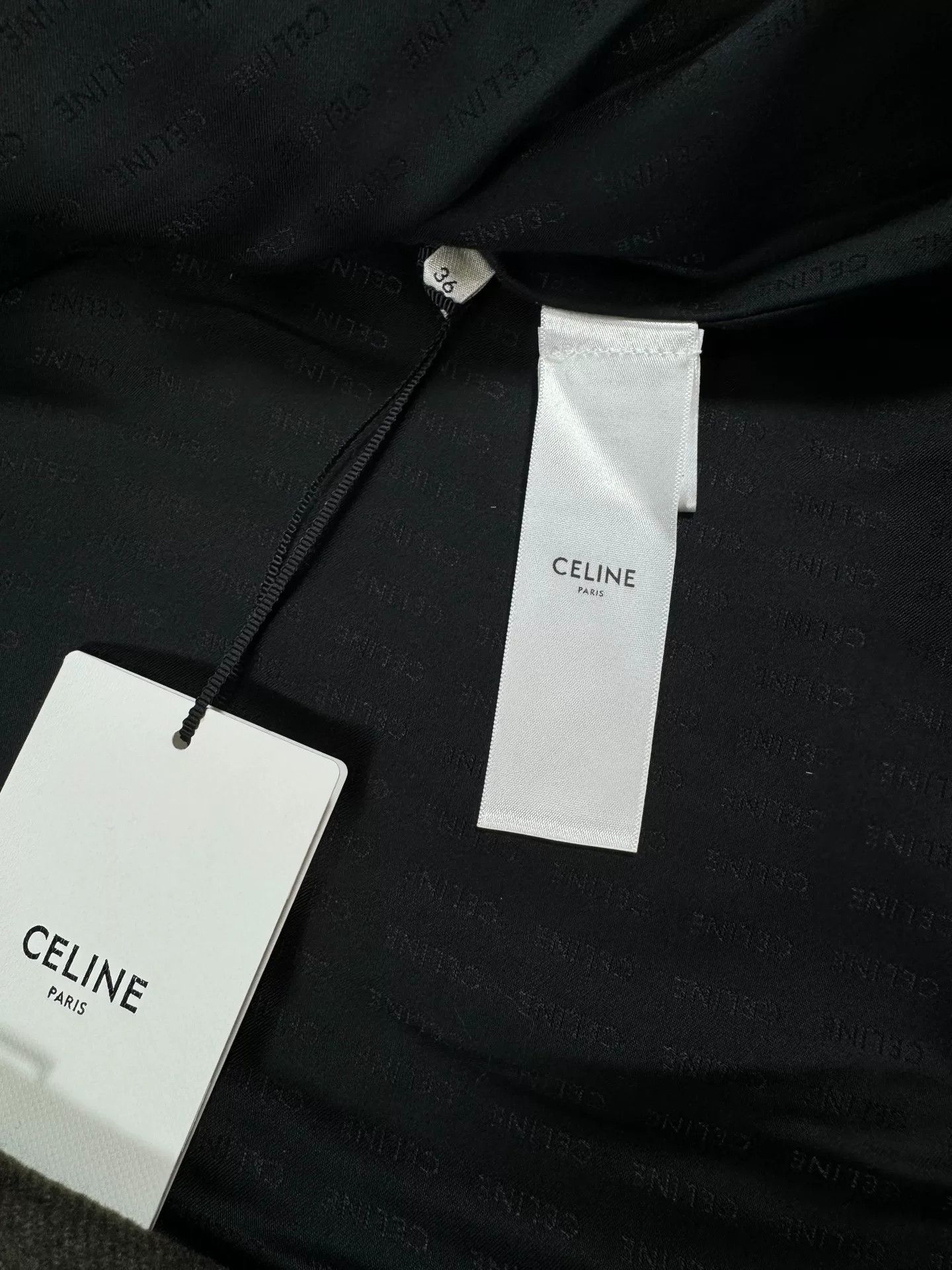 Celine Celine Four-Pocket Cashmere Coat with Gold Hardware Size S / US 4 / IT 40 - 5 Thumbnail