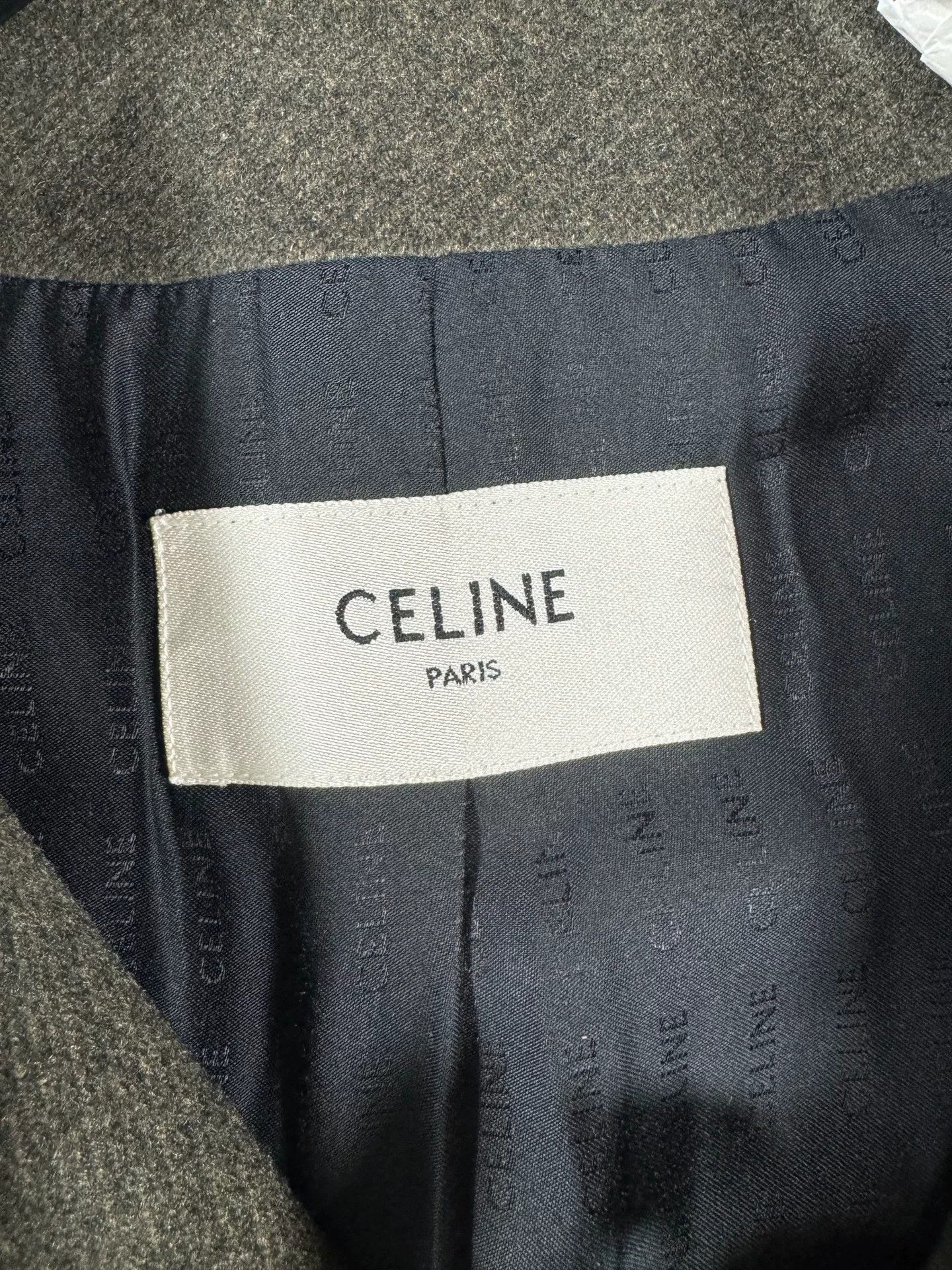 Celine Celine Four-Pocket Cashmere Coat with Gold Hardware Size S / US 4 / IT 40 - 4 Thumbnail