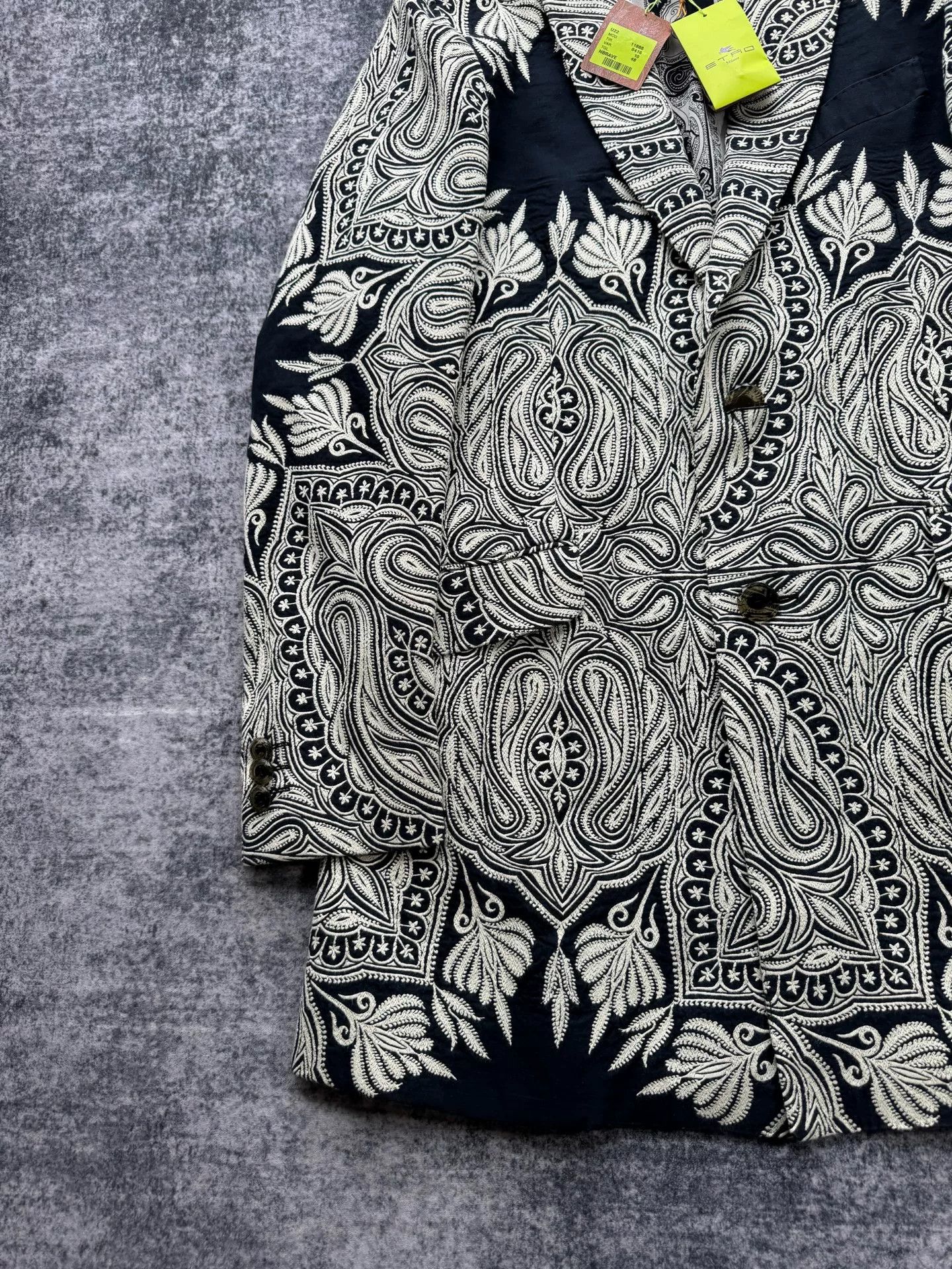 Etro etro patterned silk-lined coat Size L / US 10 / IT 46 - 4 Thumbnail