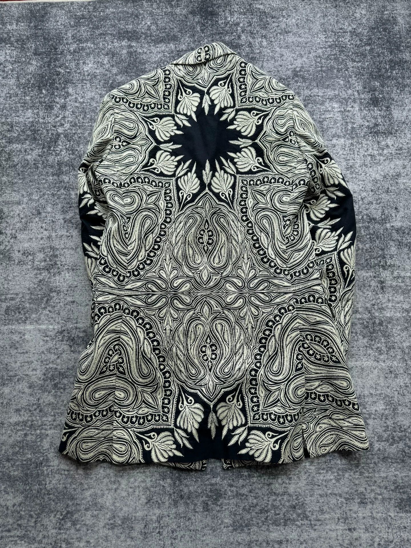 Etro etro patterned silk-lined coat Size L / US 10 / IT 46 - 2 Thumbnail