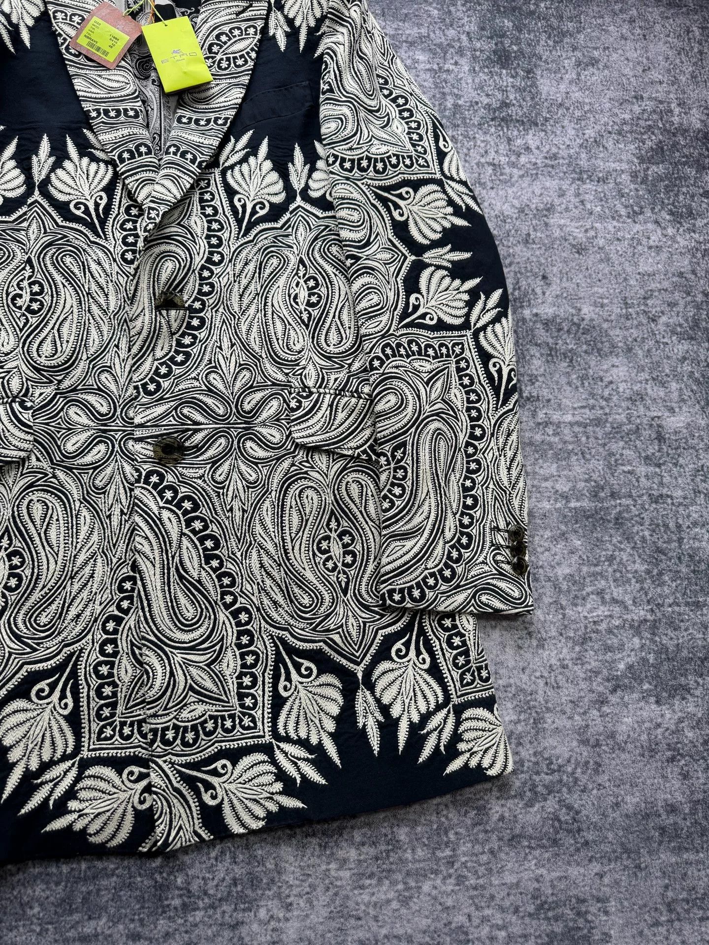 Etro etro patterned silk-lined coat Size L / US 10 / IT 46 - 5 Thumbnail