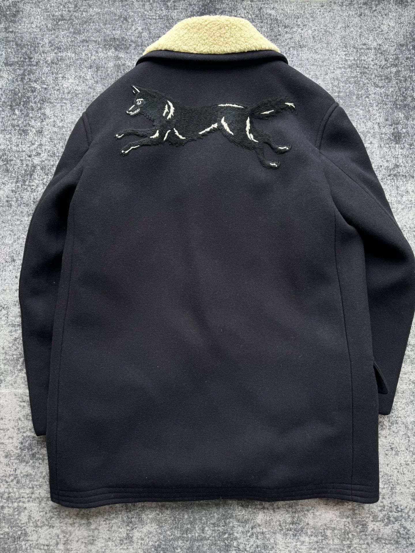 Gucci Gucci Black Panther Embroidered Teddy Coat Size US L / EU 52-54 / 3 - 2 Thumbnail