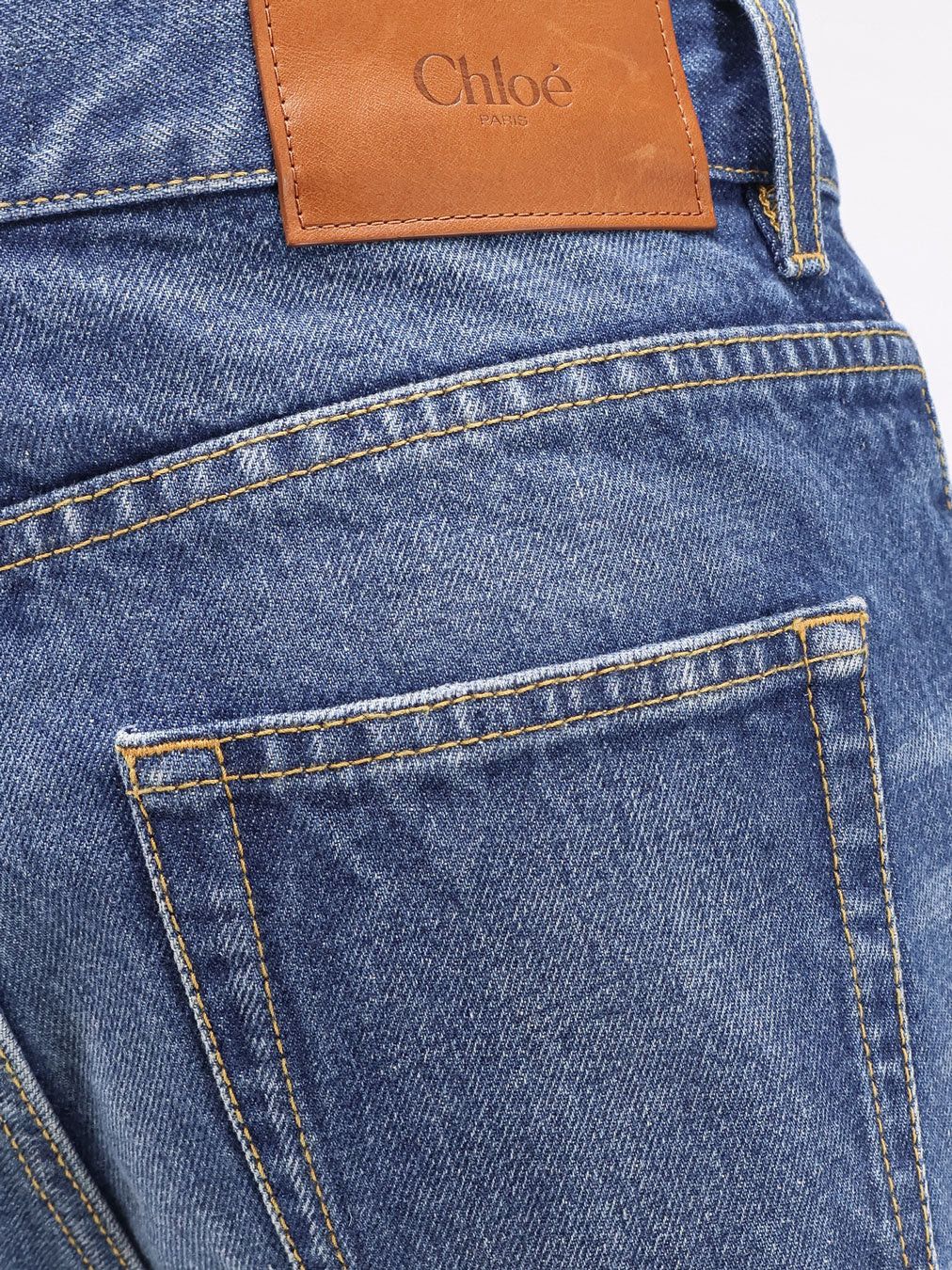 Chloe Jeans with leather logo tag 29 - USA Tariffs Included Size 29" - 3 Thumbnail