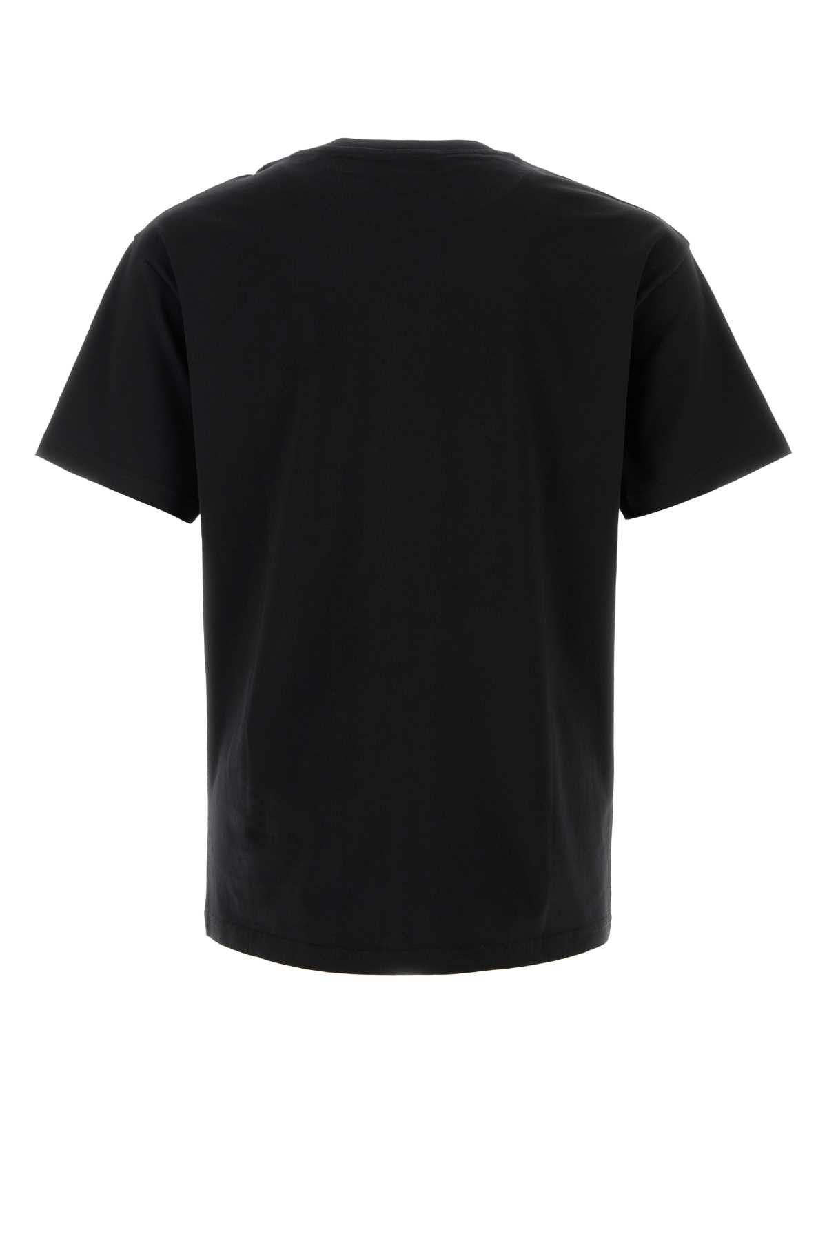 Givenchy Black Cotton T-Shirt Size US L / EU 52-54 / 3 - 2 Thumbnail