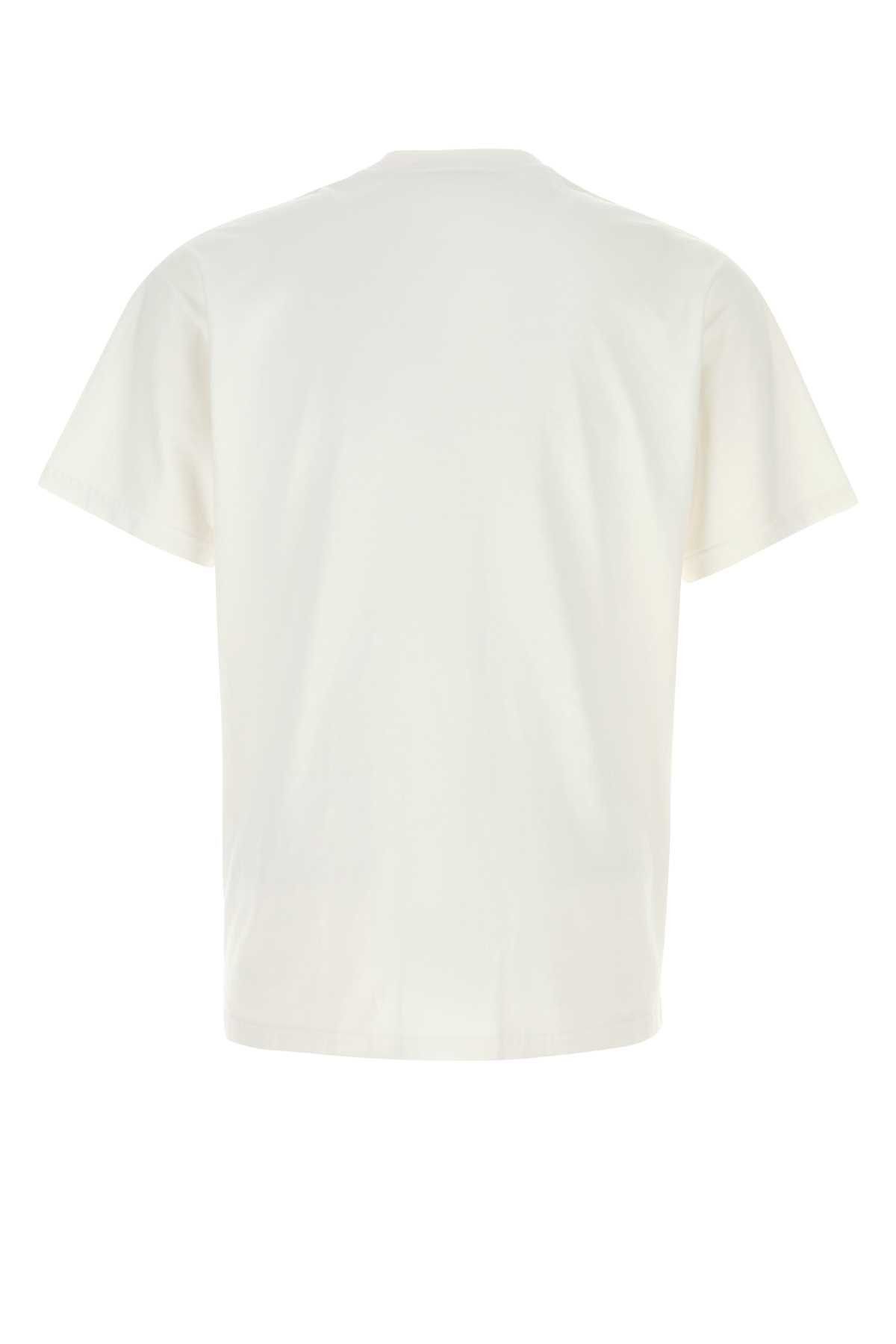 Givenchy White Cotton T-Shirt Size US L / EU 52-54 / 3 - 2 Thumbnail