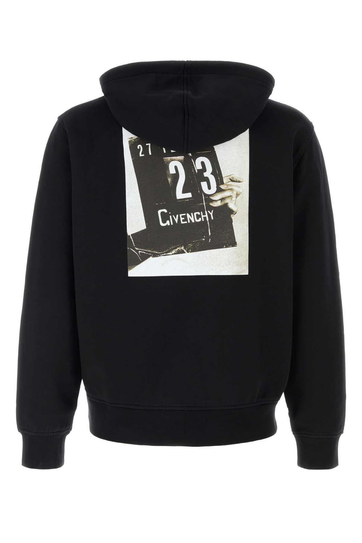 Givenchy Black Cotton Sweatshirt Size US S / EU 44-46 / 1 - 2 Thumbnail