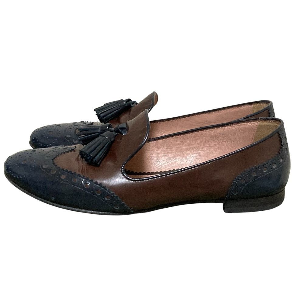 Other Other Henderson Tassel Bicolor Wingtip Loafer Leather Shoes DUTY FREE for USA Size ONE SIZE - 3 Thumbnail