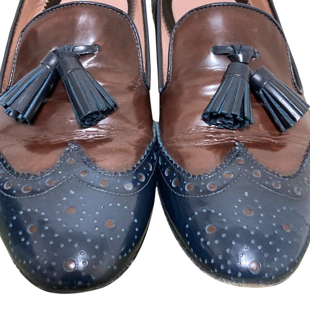 Other Other Henderson Tassel Bicolor Wingtip Loafer Leather Shoes DUTY FREE for USA Size ONE SIZE - 10 Thumbnail