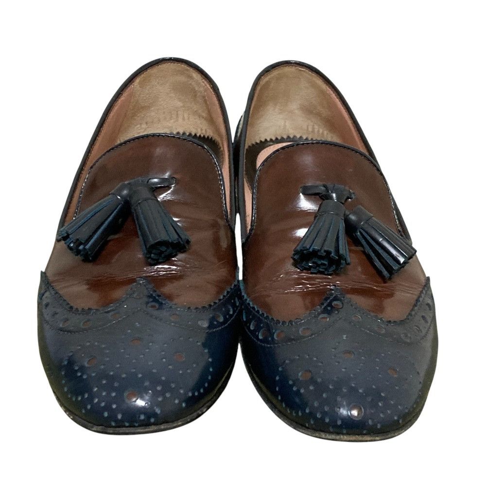 Other Other Henderson Tassel Bicolor Wingtip Loafer Leather Shoes DUTY FREE for USA Size ONE SIZE - 2 Thumbnail