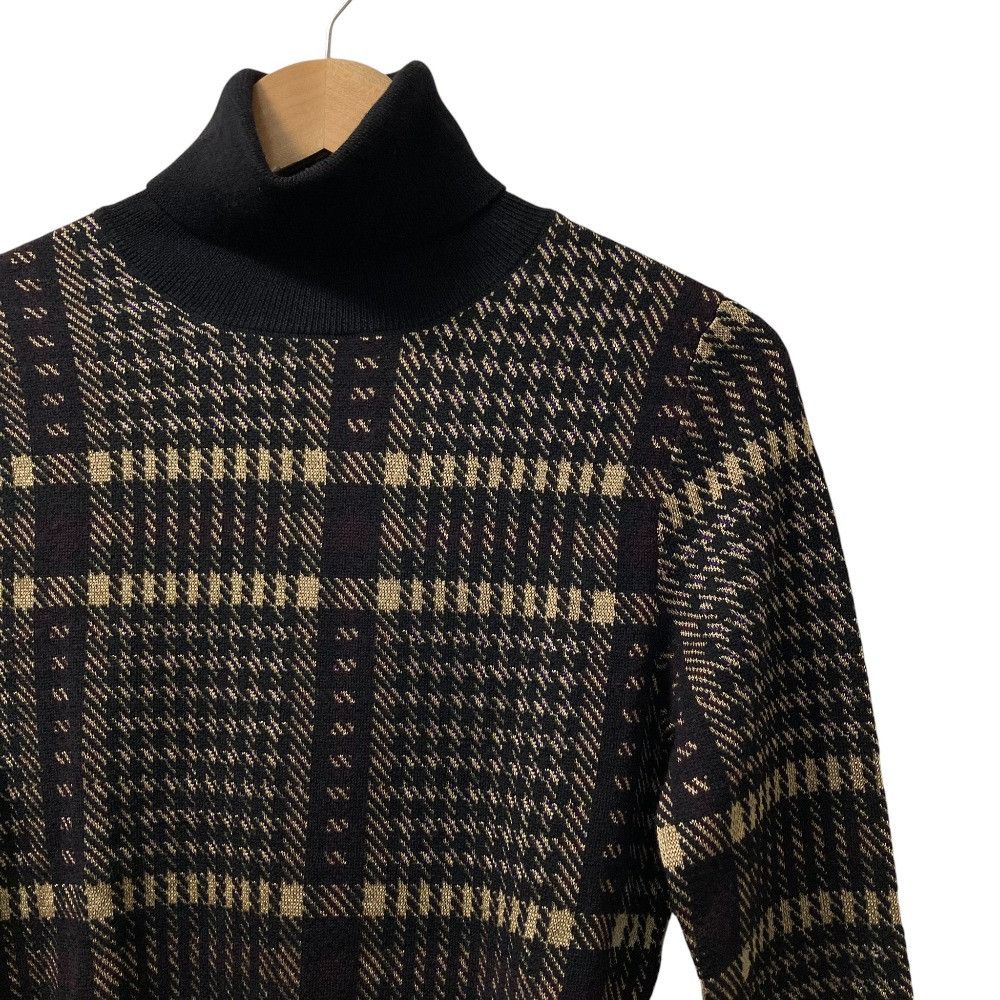 Other Other Dries Van Noten Checked Wool Turtleneck Knitwear Others Tops DUTY FREE for USA Size ONE SIZE - 2 Thumbnail