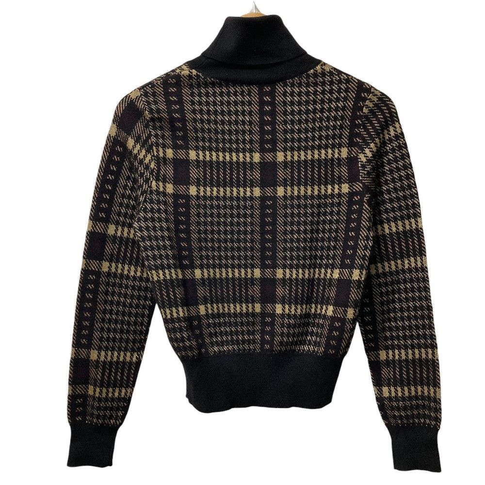 Other Other Dries Van Noten Checked Wool Turtleneck Knitwear Others Tops DUTY FREE for USA Size ONE SIZE - 4 Thumbnail
