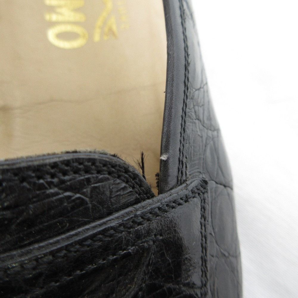 Salvatore Ferragamo Salvatore Ferragamo Salvatore Ferragamo Embossed Leather Pumps Leather Shoes DUTY FREE for USA Size ONE SIZE - 20 Thumbnail