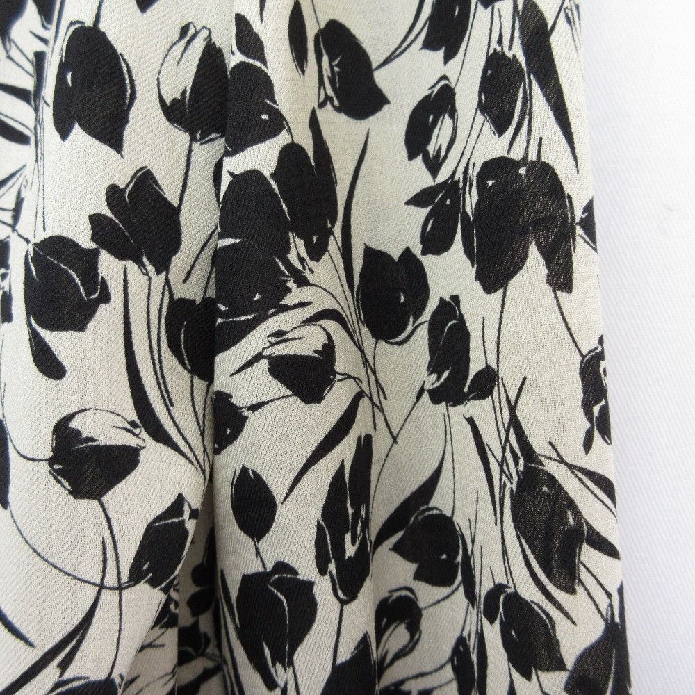 Other Other TIARA Tulip Print Bow Tie Tiered Dress Cotton Dresses A0143FA327 DUTY FREE for USA Size ONE SIZE - 3 Thumbnail