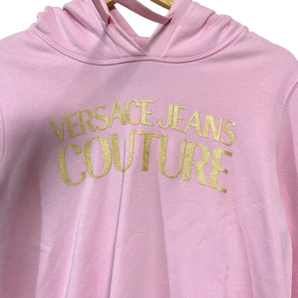 Versace Versace Versace Jeans Couture Pullover Hoodie Cotton Sweatshirts & Hoodies DUTY FREE for USA Size ONE SIZE - 3 Thumbnail