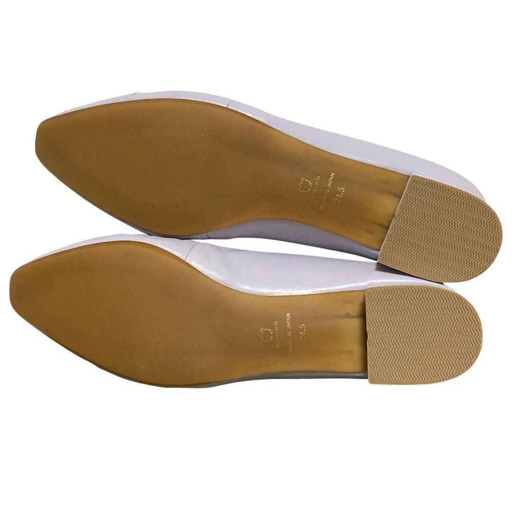 Other Other Himiko Gathered Flat Pumps Leather Shoes DUTY FREE for USA Size ONE SIZE - 5 Thumbnail