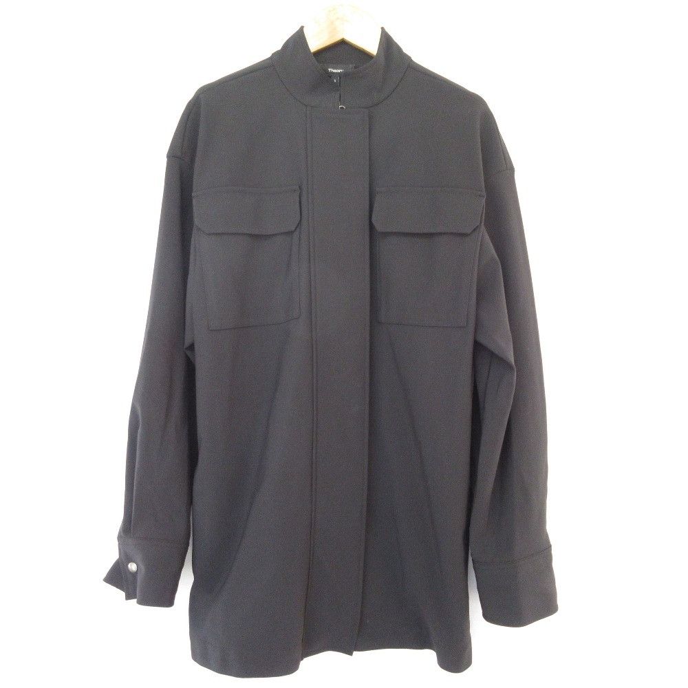 Theory Theory Theory PRECISION PONTE 2 CARGO COAT Coat Others Outerwear DUTY FREE for USA Size ONE SIZE - 3 Thumbnail
