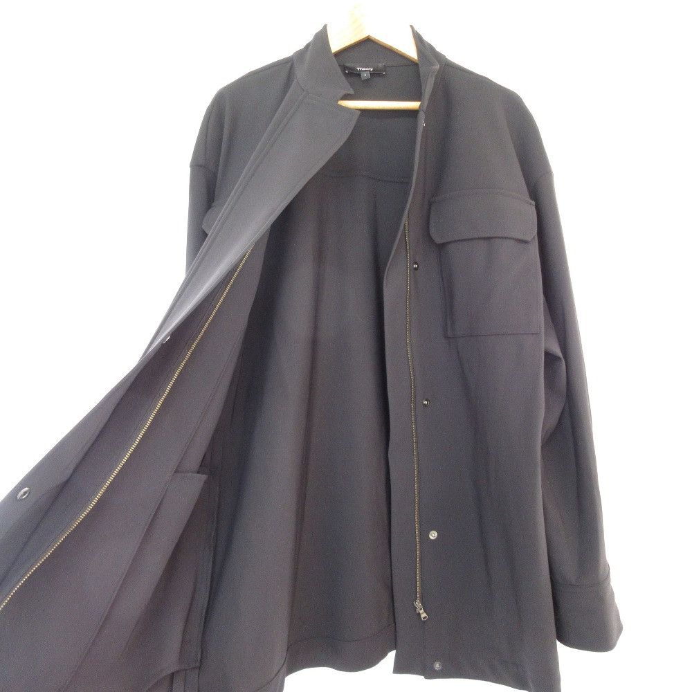 Theory Theory Theory PRECISION PONTE 2 CARGO COAT Coat Others Outerwear DUTY FREE for USA Size ONE SIZE - 6 Thumbnail