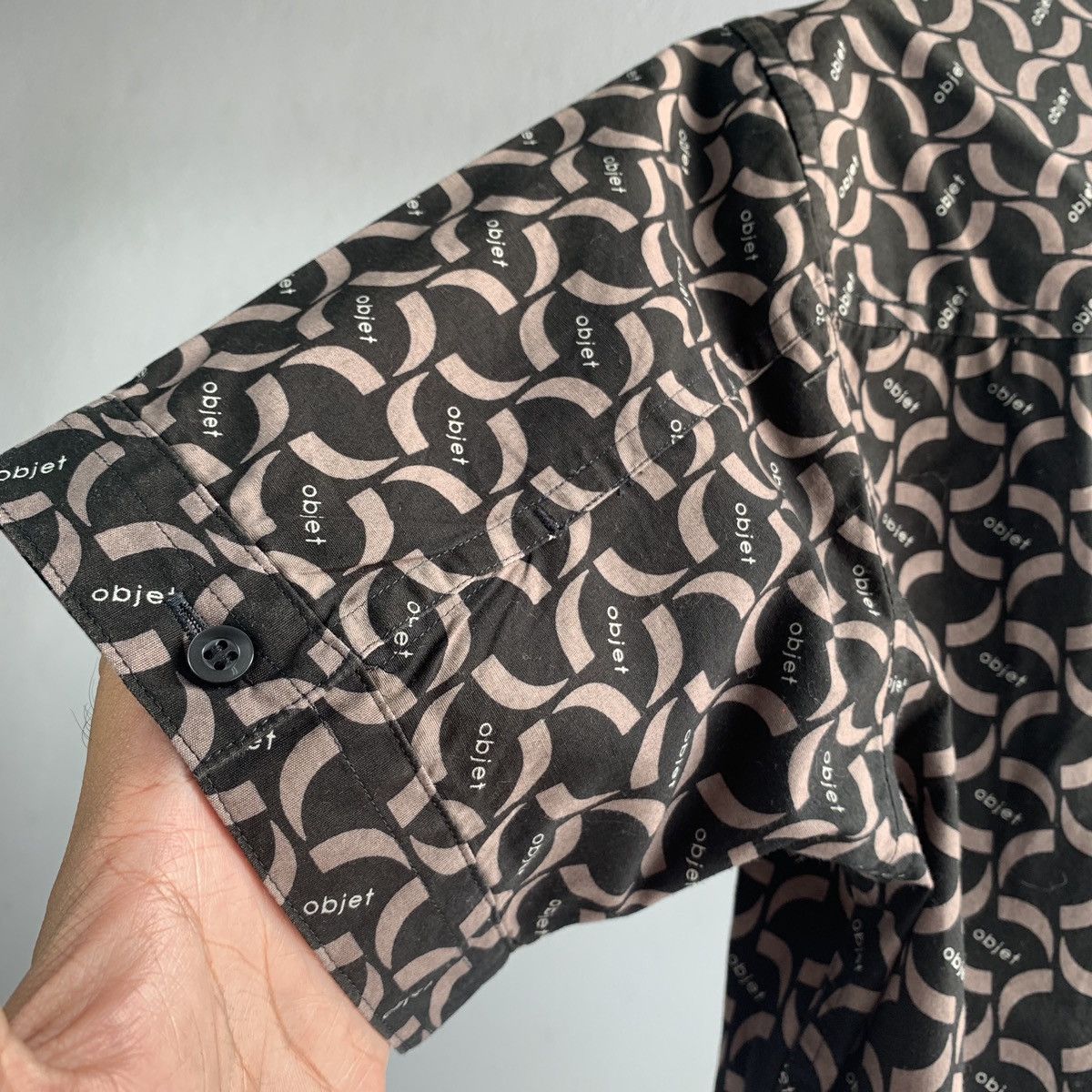 Gaultier Homme Objet × Jean Paul Gaultier Gaultier homme object monogram shirt Vintage Street Size US XS / EU 42 / 0 - 7 Thumbnail