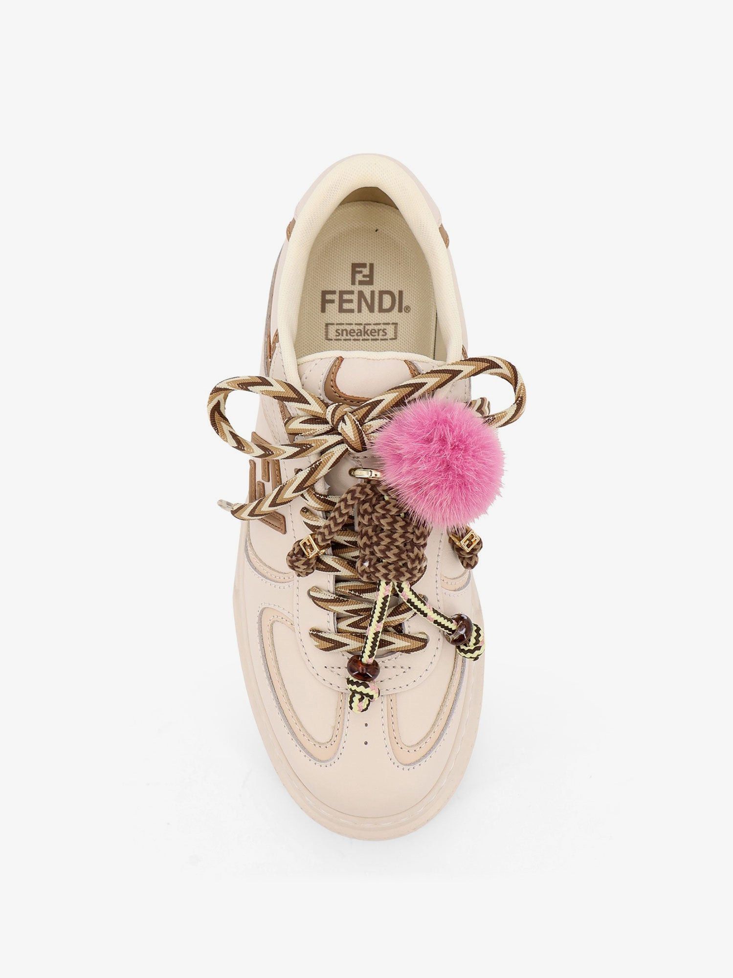 Fendi Fendi Match leather platform sneakers with charms IT 39 - USA Tariffs Included Size US 9 / IT 39 - 5 Thumbnail
