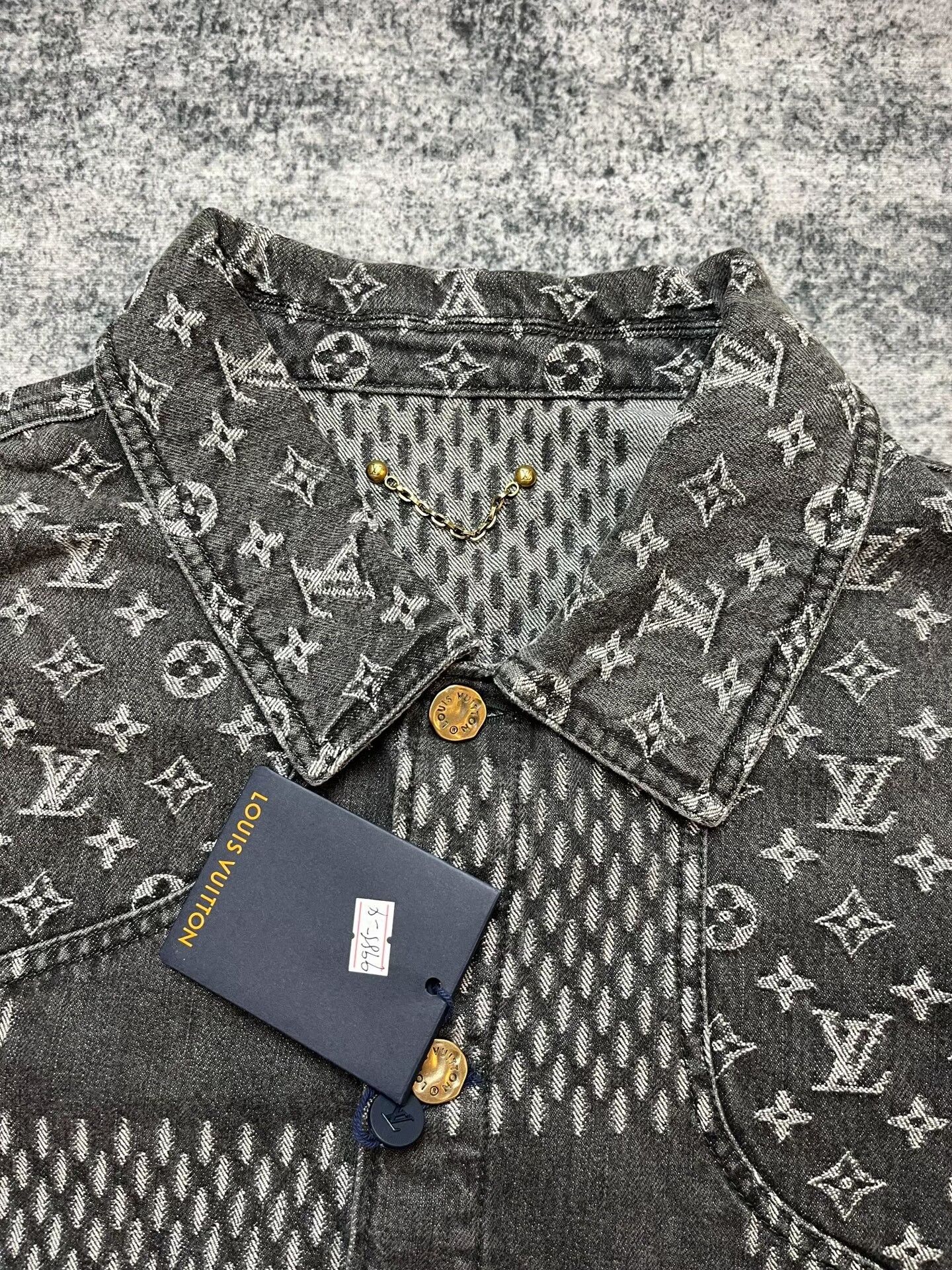 Louis Vuitton louis vuitton black denim jacket Size US XXL / EU 58 / 5 - 2 Thumbnail