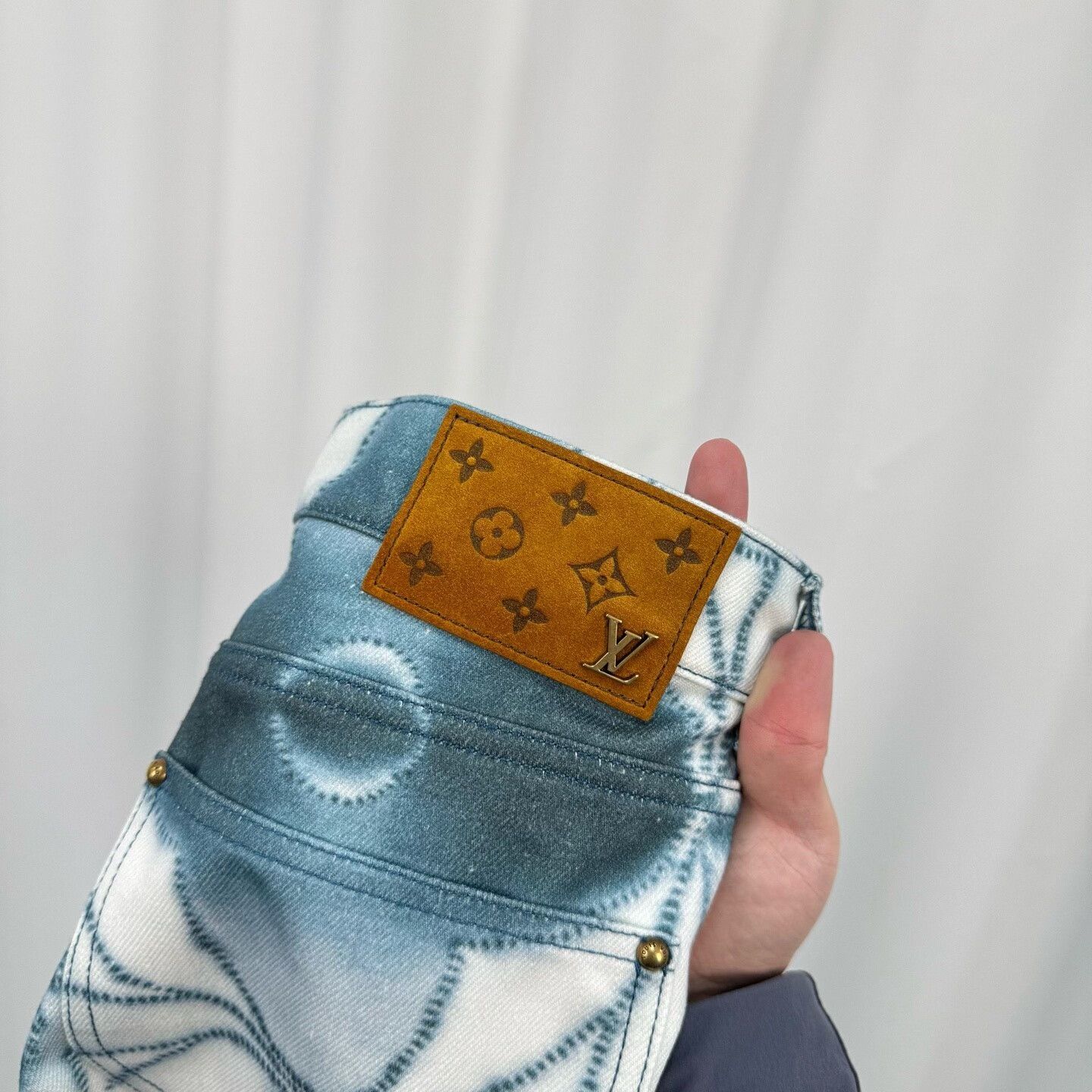 Louis Vuitton louis vuitton watercolor patterned denim pants Size US 30 / EU 46 - 5 Thumbnail