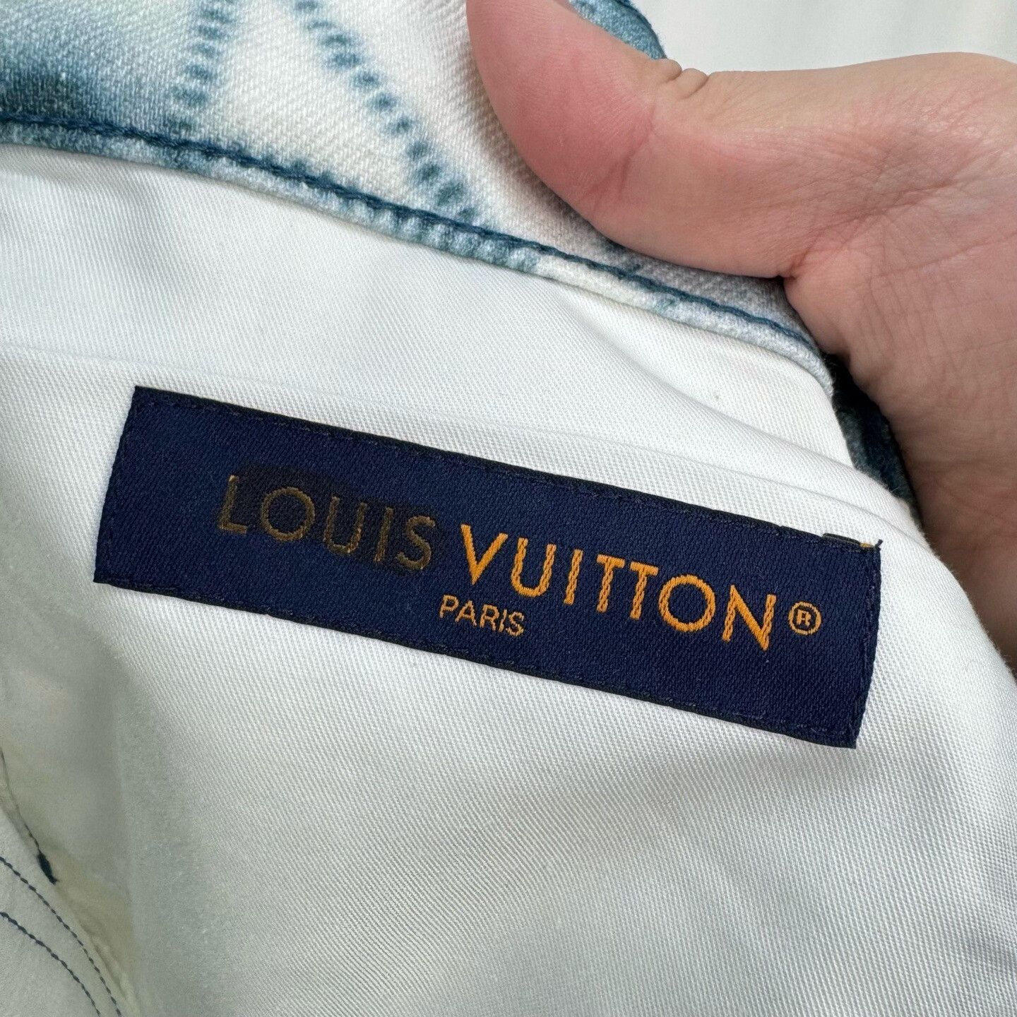 Louis Vuitton louis vuitton watercolor patterned denim pants Size US 30 / EU 46 - 7 Thumbnail