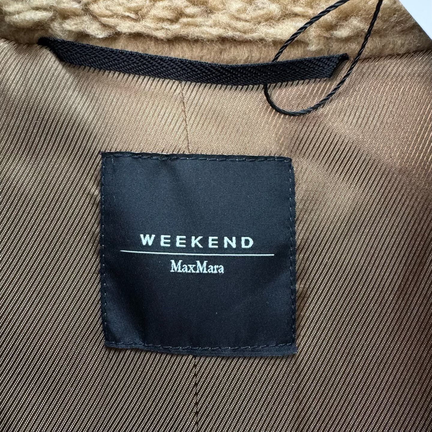 Weekend Max Mara MaxMara Weekend Collection Brown Teddy Coat Size M / US 6-8 / IT 42-44 - 5 Thumbnail