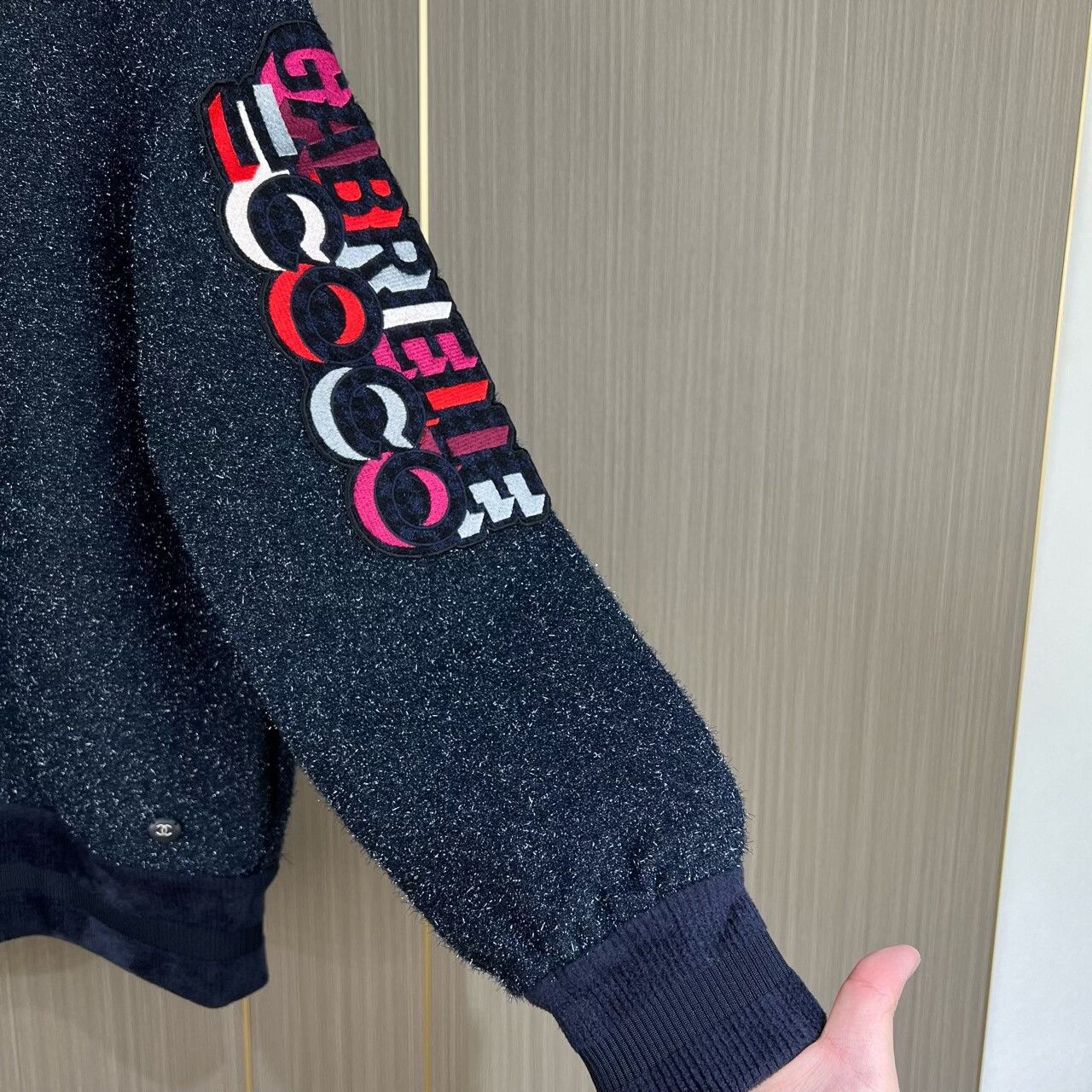 Chanel chanel embroidered letter starry sweatshirt Size M / US 6-8 / IT 42-44 - 5 Thumbnail