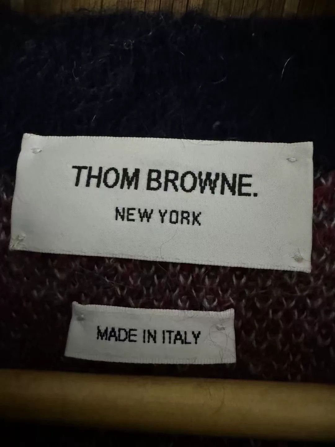 Thom Browne thom browne plaid mohair sweater Size US M / EU 48-50 / 2 - 3 Thumbnail