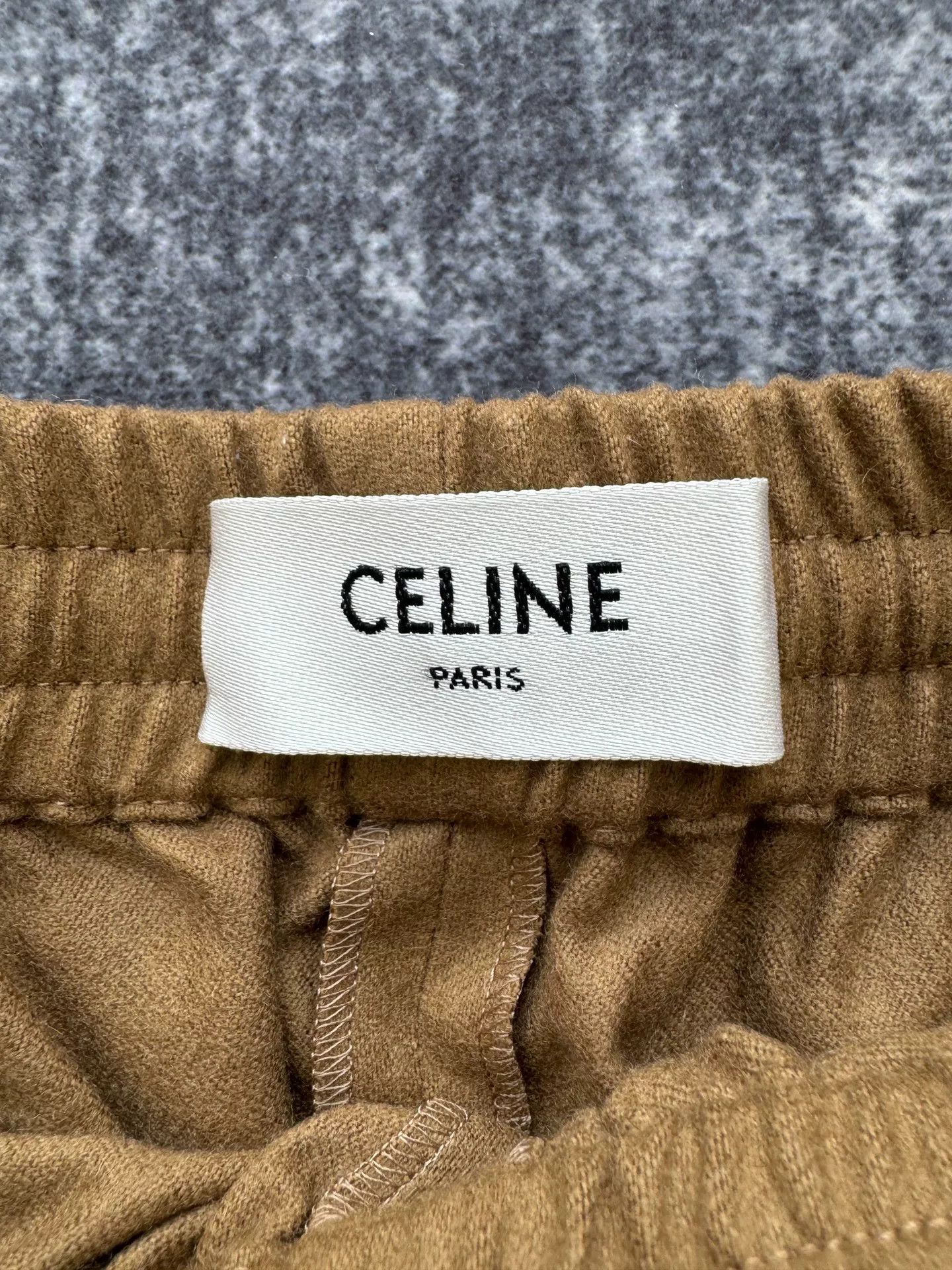 Celine celine beige cashmere casual pants Size 38" / US 16 / IT 52 - 3 Thumbnail