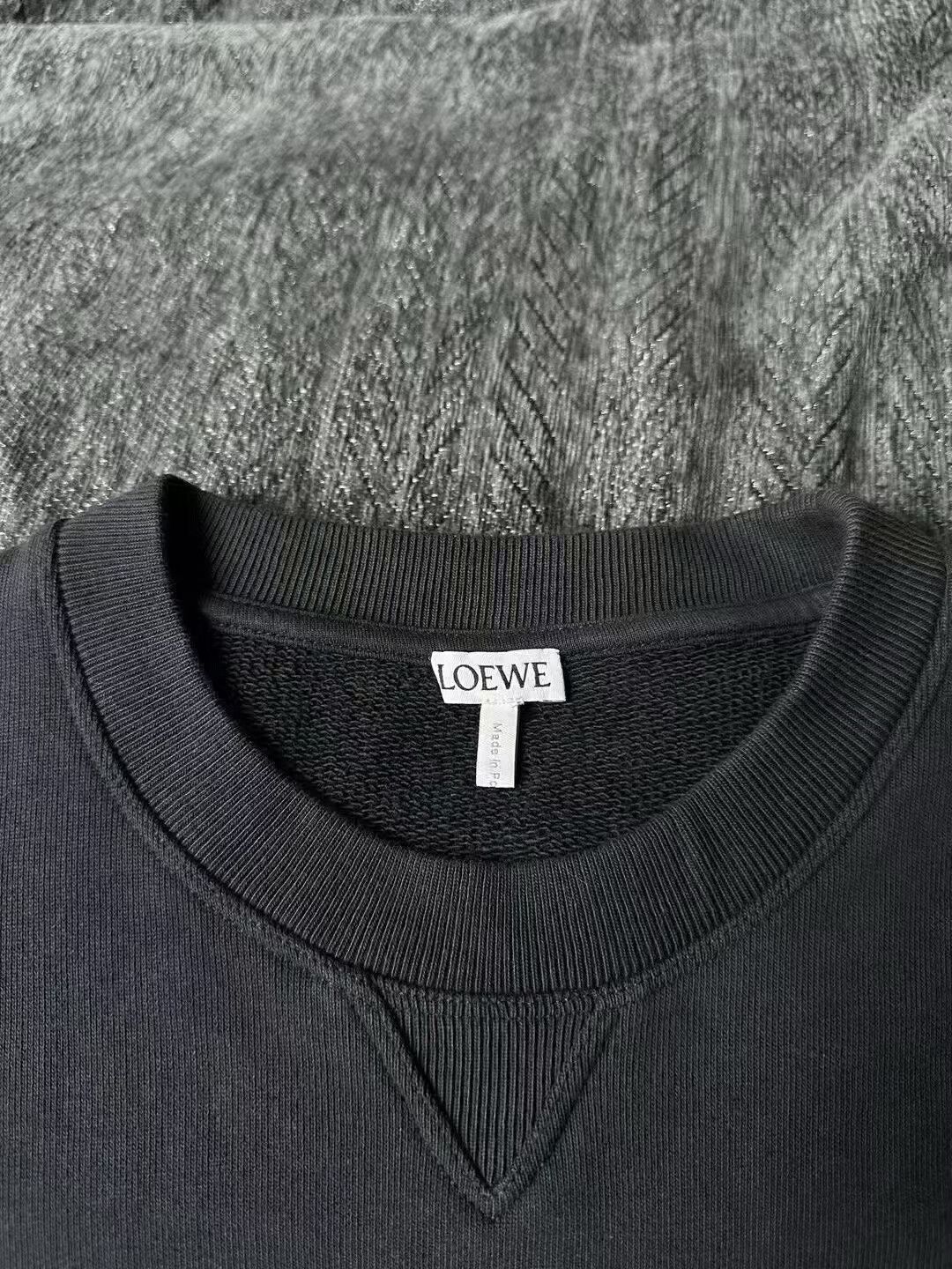 Loewe loewe navy blue embroidered sweatshirt Size US M / EU 48-50 / 2 - 3 Thumbnail