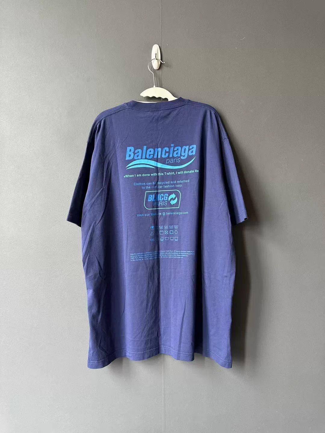 Balenciaga balenciaga eco-friendly short sleeve t-shirt Size US XS / EU 42 / 0 - 2 Thumbnail