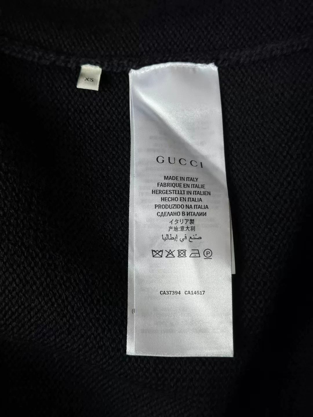 Gucci gucci anchor emblem cardigan in navy Size US XS / EU 42 / 0 - 3 Thumbnail