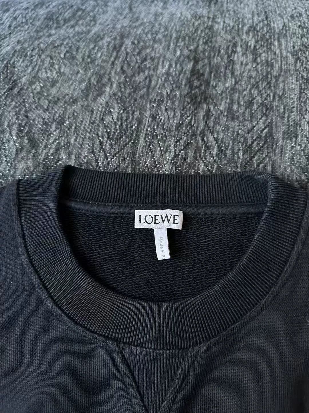 Loewe loewe deep blue embroidered logo sweatshirt Size US M / EU 48-50 / 2 - 2 Thumbnail