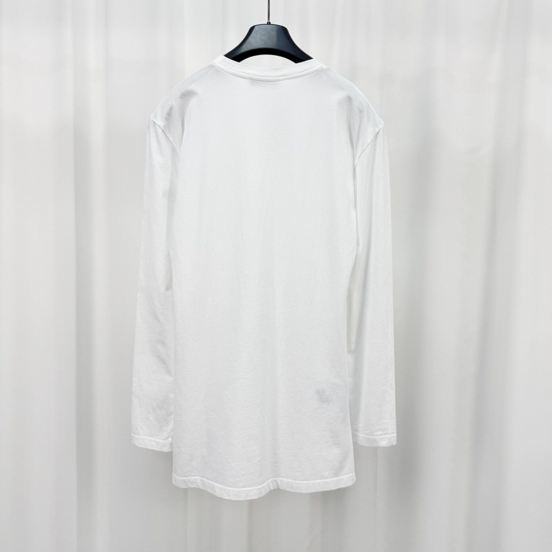 Miu Miu Miu Miu Long Sleeve White Embroidered Top Size XS / US 0-2 / IT 36-38 - 2 Thumbnail
