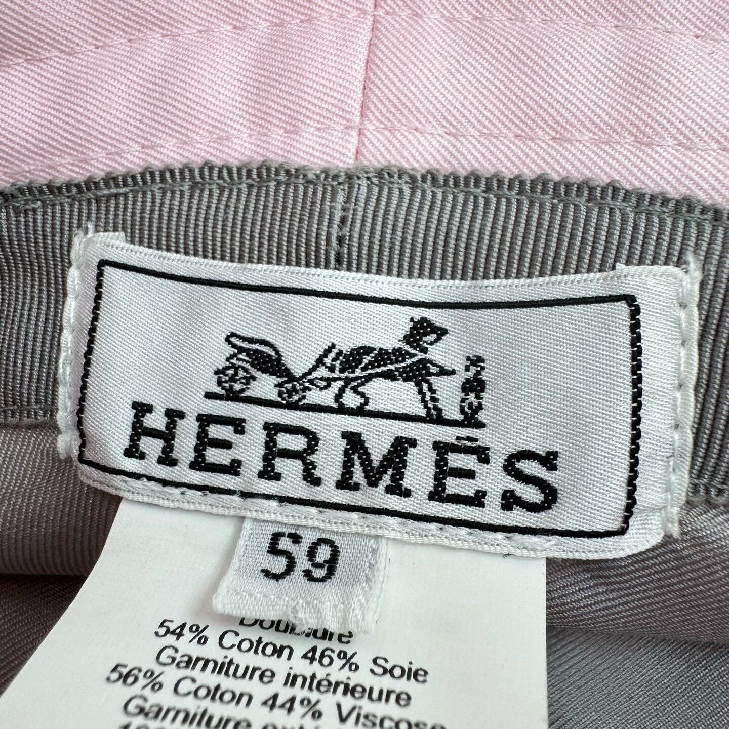Hermes hermes pink harper lift bucket hat Size ONE SIZE - 6 Thumbnail