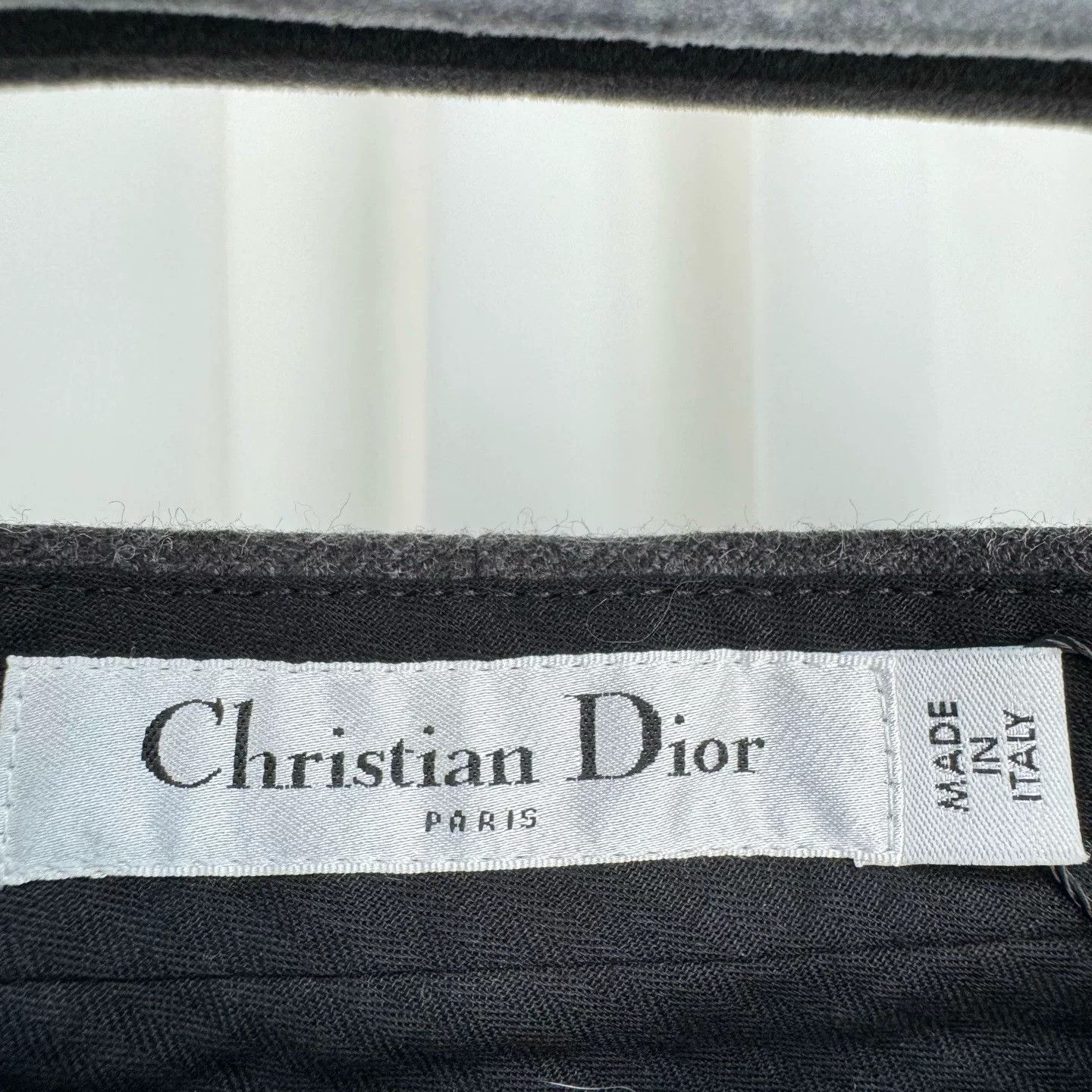 Dior Dior Gray Wool Suit Trousers for Men Size US 34 / EU 50 - 5 Thumbnail