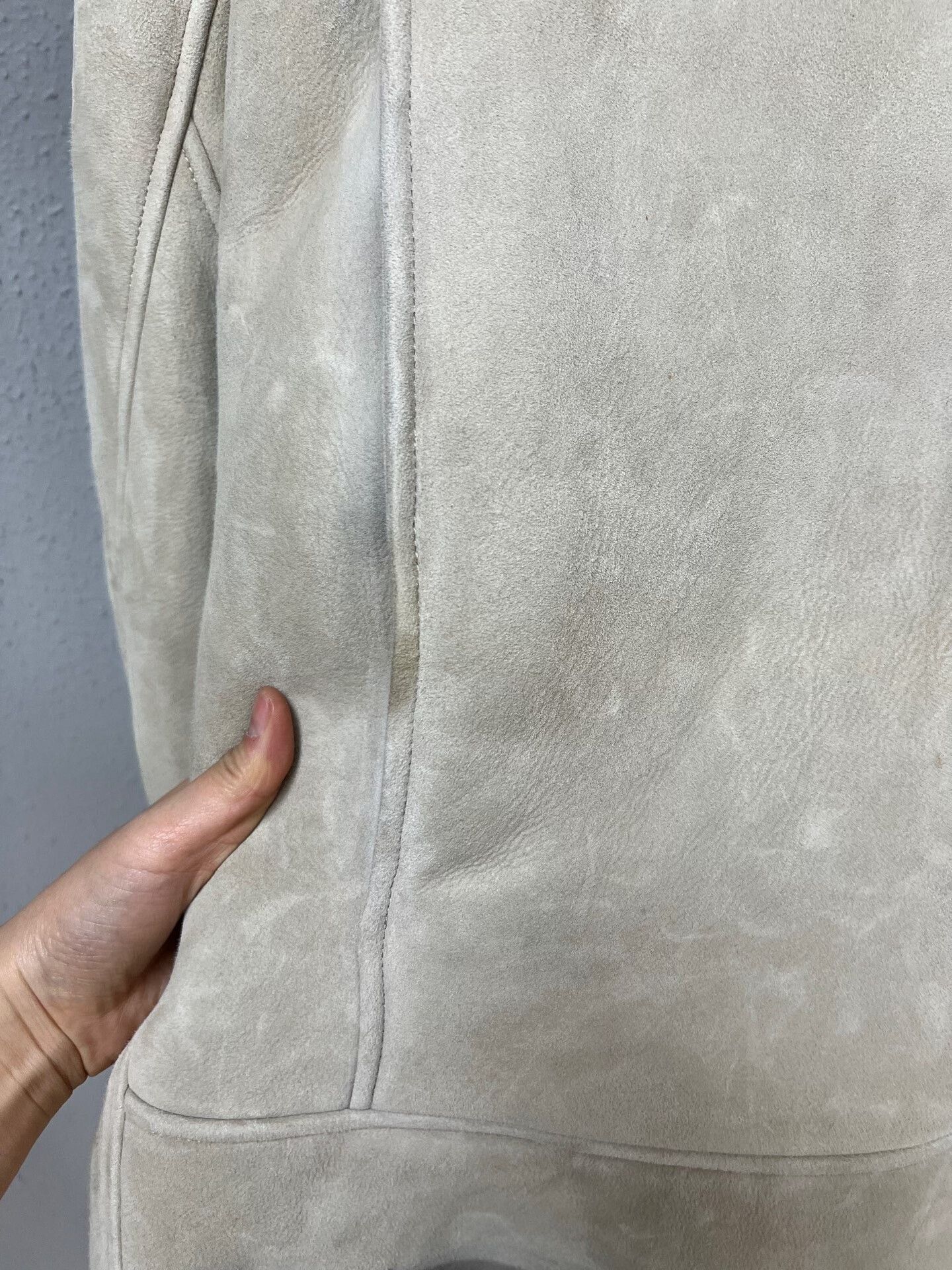 Acne Studios Acne Studios Beige Shearling Jacket Size 34 Size XS / US 0-2 / IT 36-38 - 6 Thumbnail