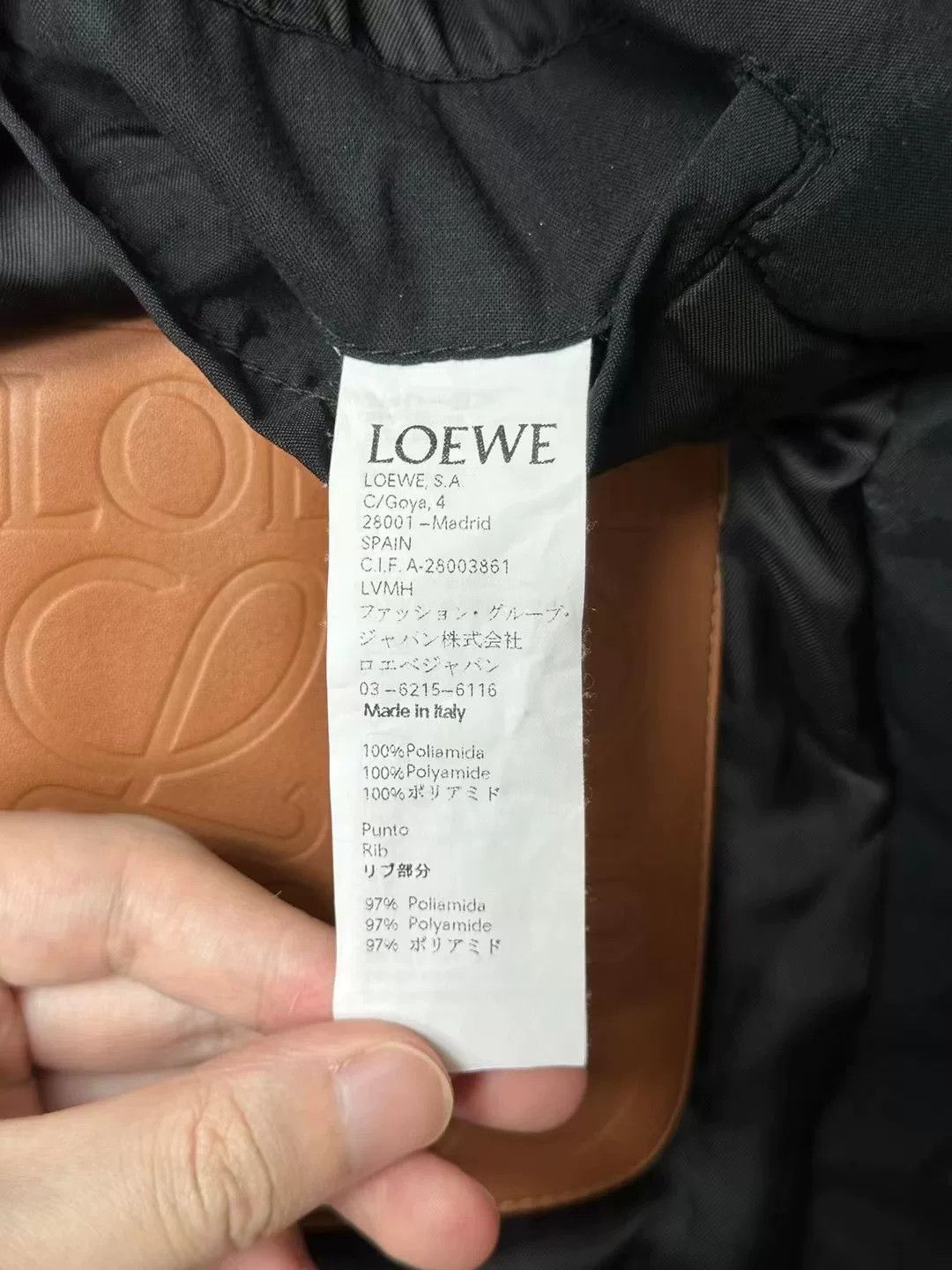 Loewe loewe cotton bomber jacket for men Size US L / EU 52-54 / 3 - 4 Thumbnail