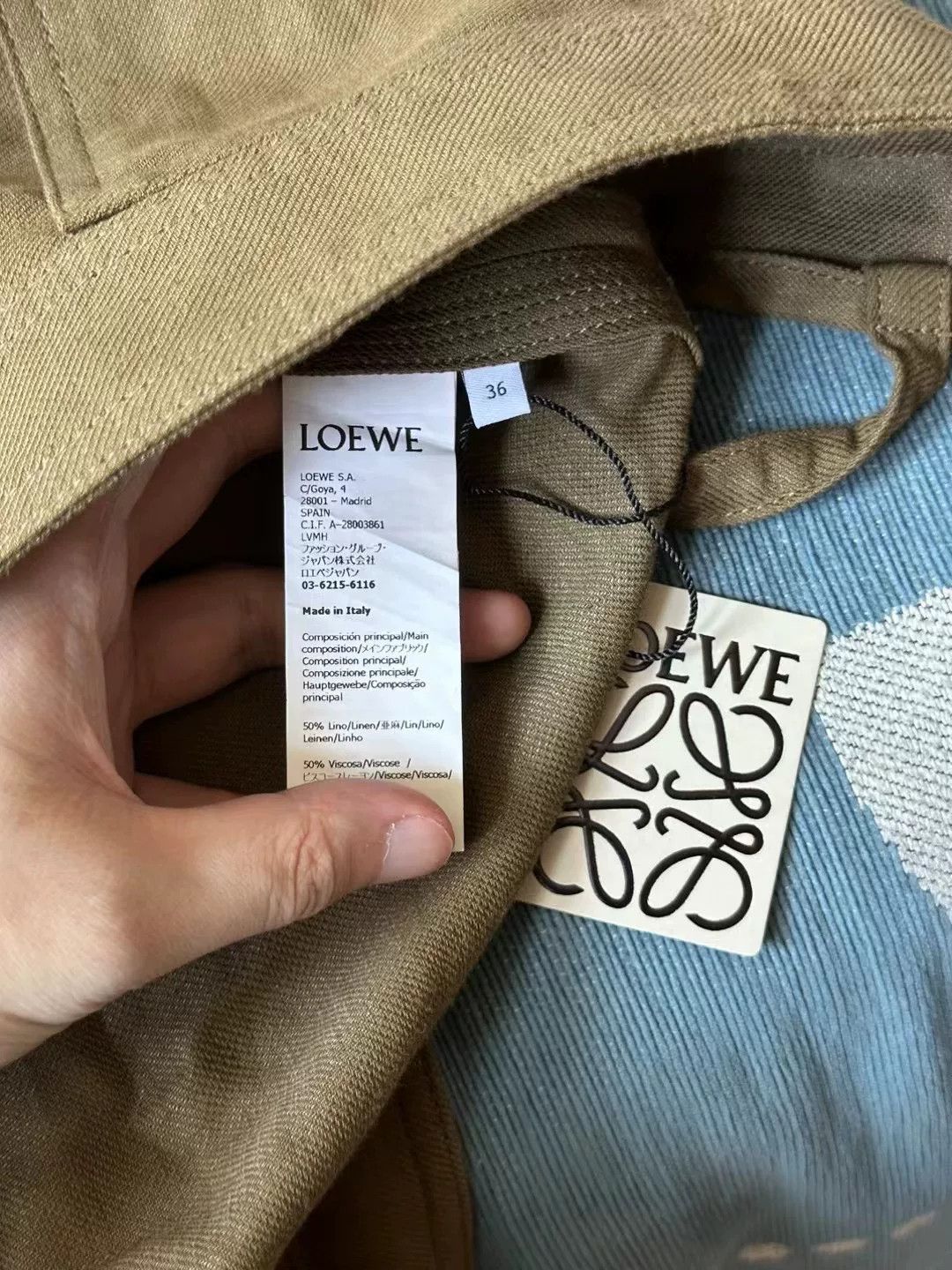 Loewe brown leather jacket by loewe Size US M / EU 48-50 / 2 - 5 Thumbnail