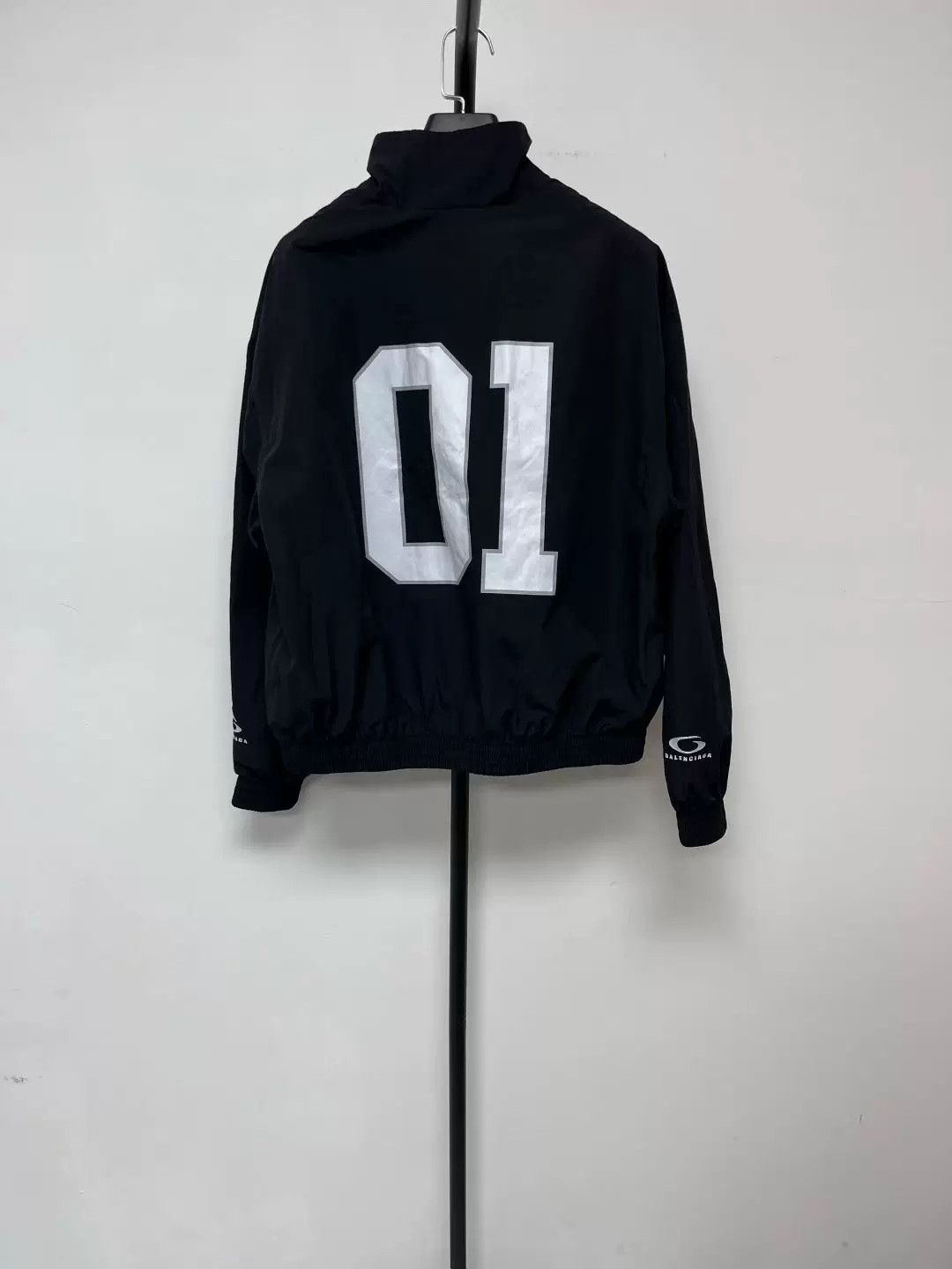 Balenciaga balenciaga basketball logo zip jacket black Size US XS / EU 42 / 0 - 3 Thumbnail