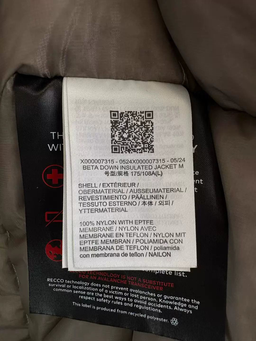 Arc'teryx arc'teryx beta down insulated jacket Size US L / EU 52-54 / 3 - 6 Thumbnail
