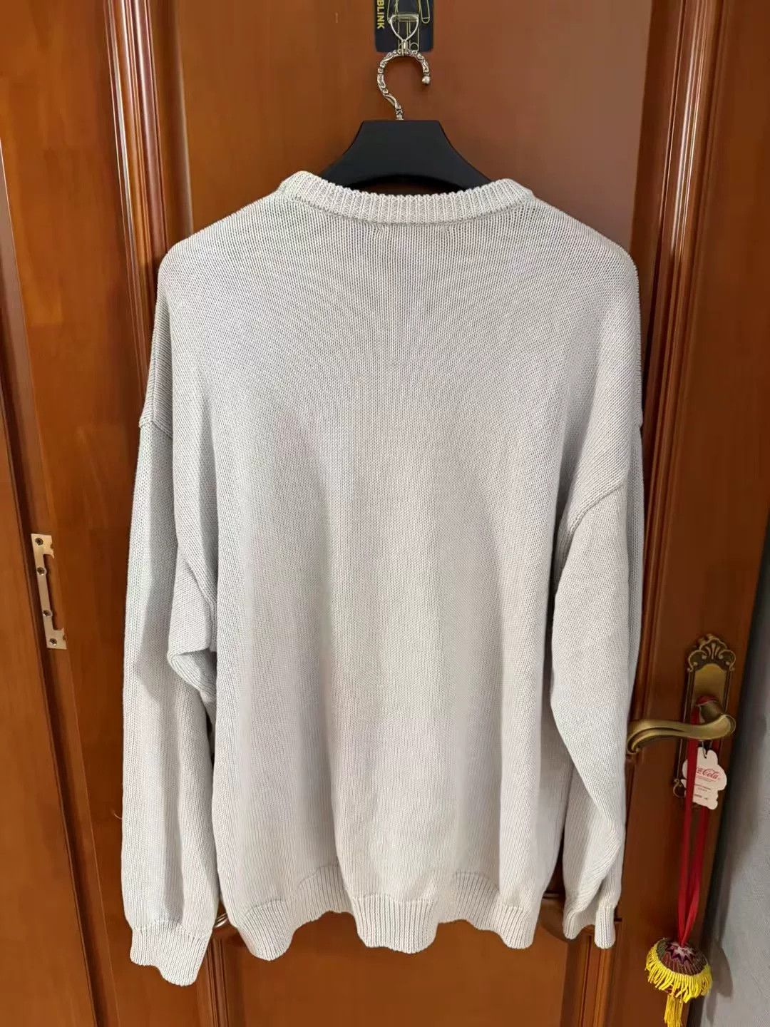 Balenciaga balenciaga double B embroidered sweater Size US L / EU 52-54 / 3 - 2 Thumbnail
