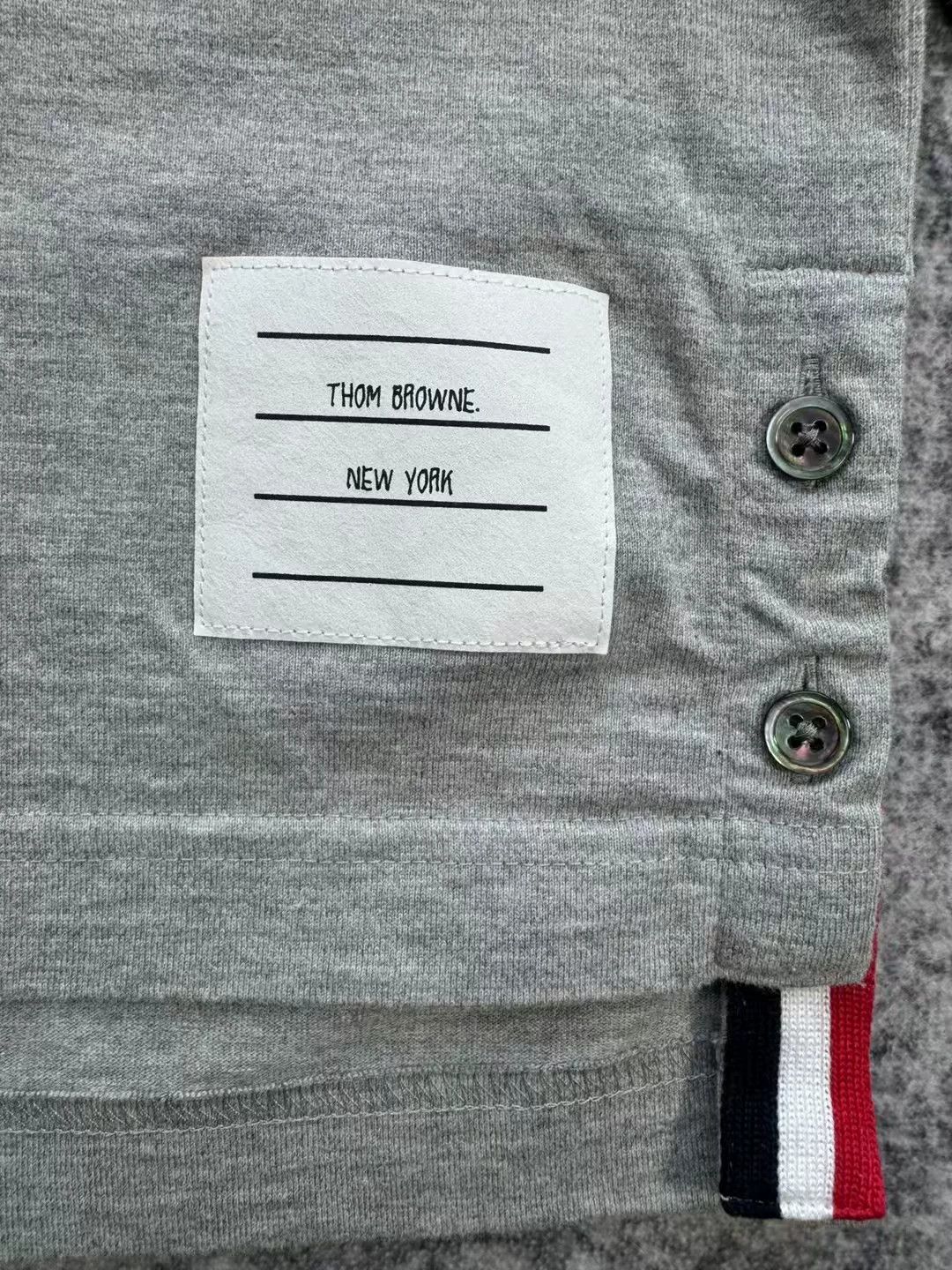 Thom Browne thom browne gray long sleeve sweatshirt Size US M / EU 48-50 / 2 - 5 Thumbnail